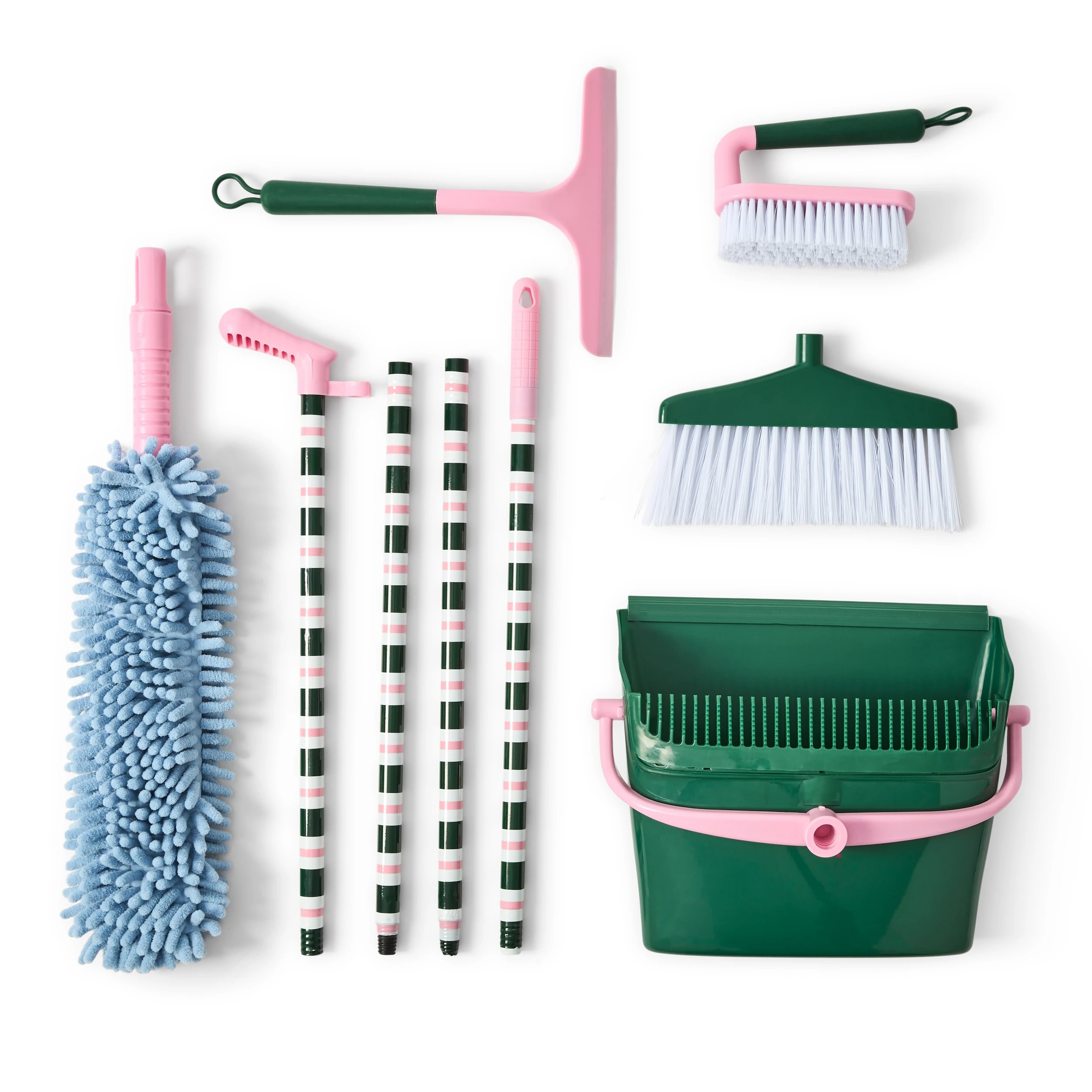 7 4 Piece Cleaning Tool Set - Stripe, 7 of 7