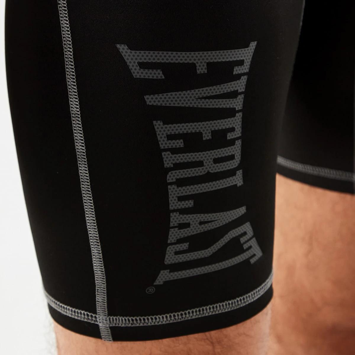 5 Everlast Mens Long Leg Performance Trunks Black, 5 of 8