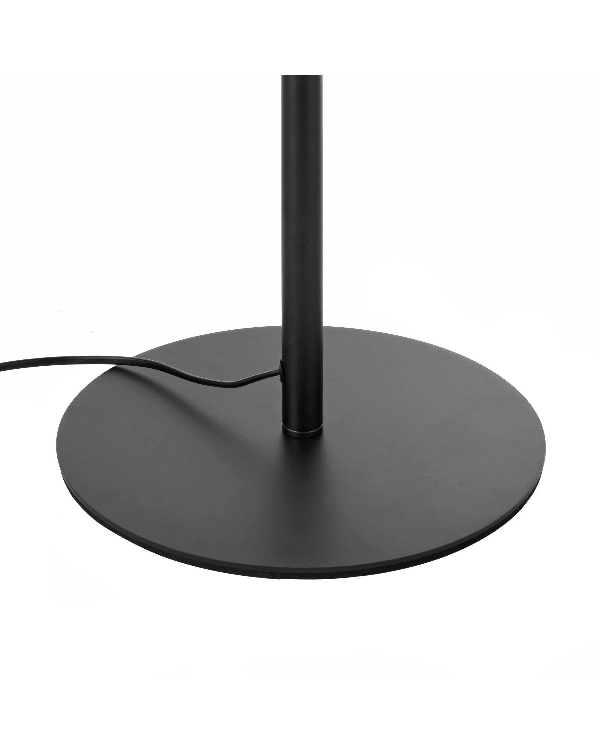 8 Sherwood Maddison Wood Accent Floor Lamp - Black, 8 of 10