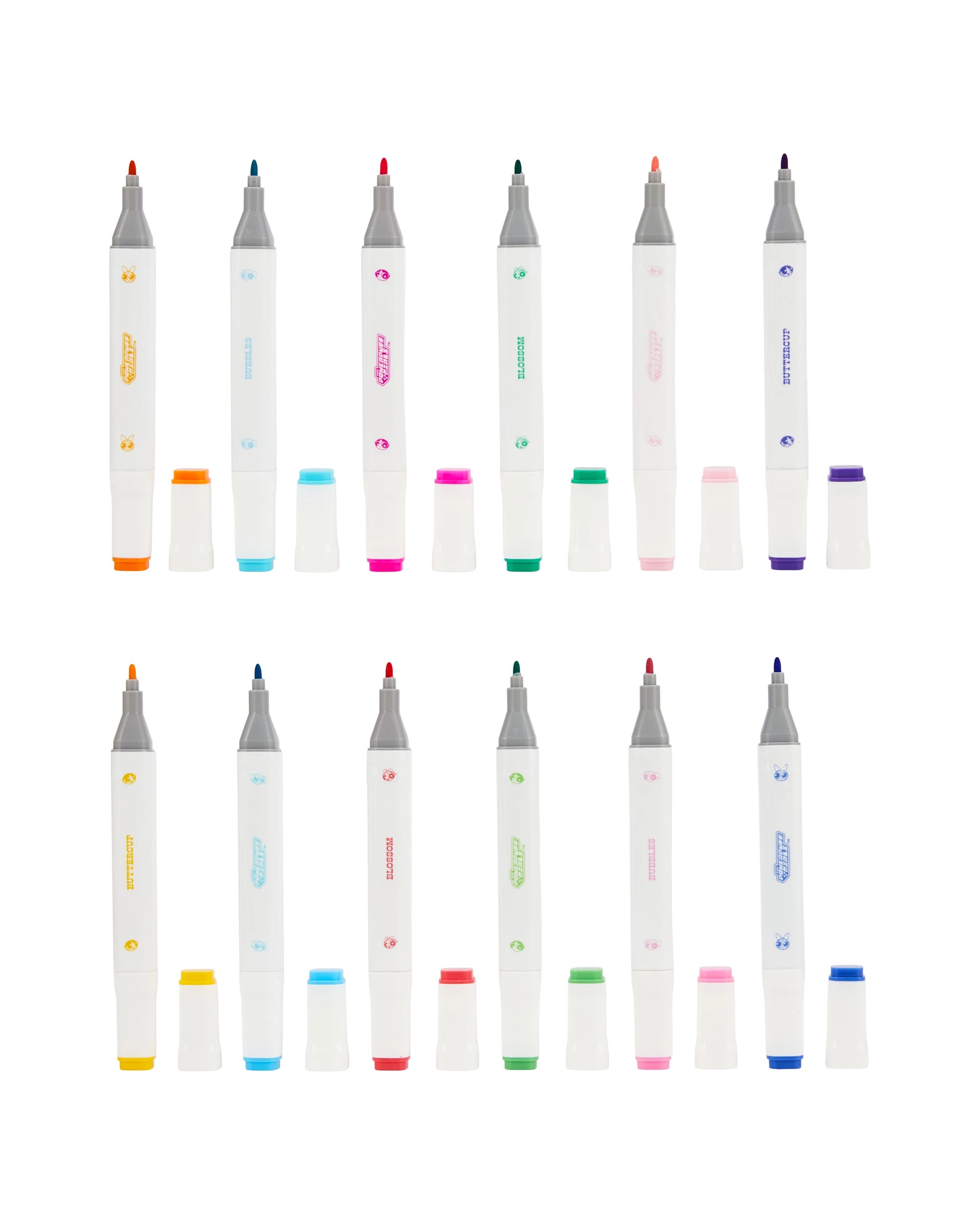 4 24 Pack The Powerpuff Girls Double Ended Markers, 4 of 9