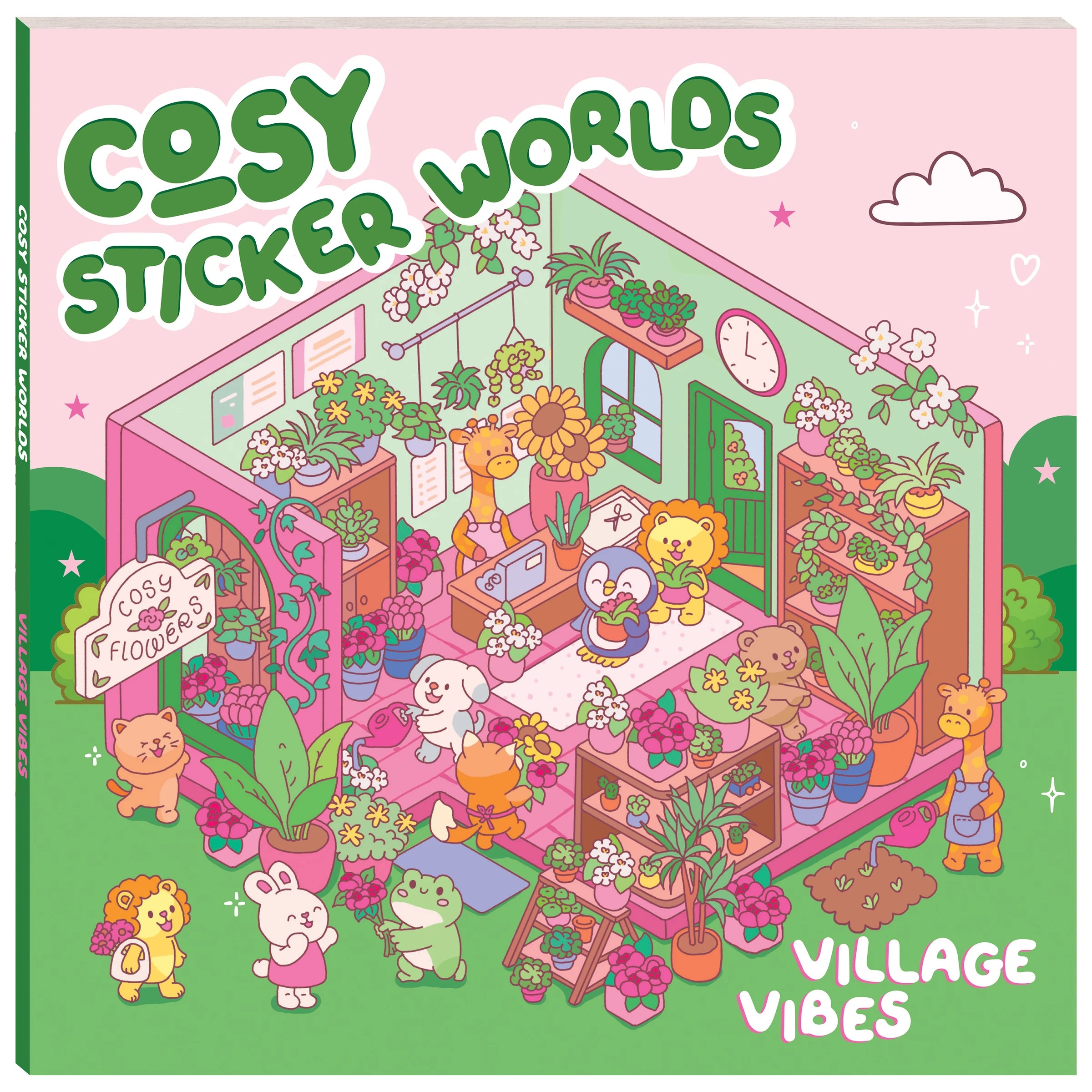 1 Cosy Sticker Worlds: Village Vibes - Book, 1 of 6