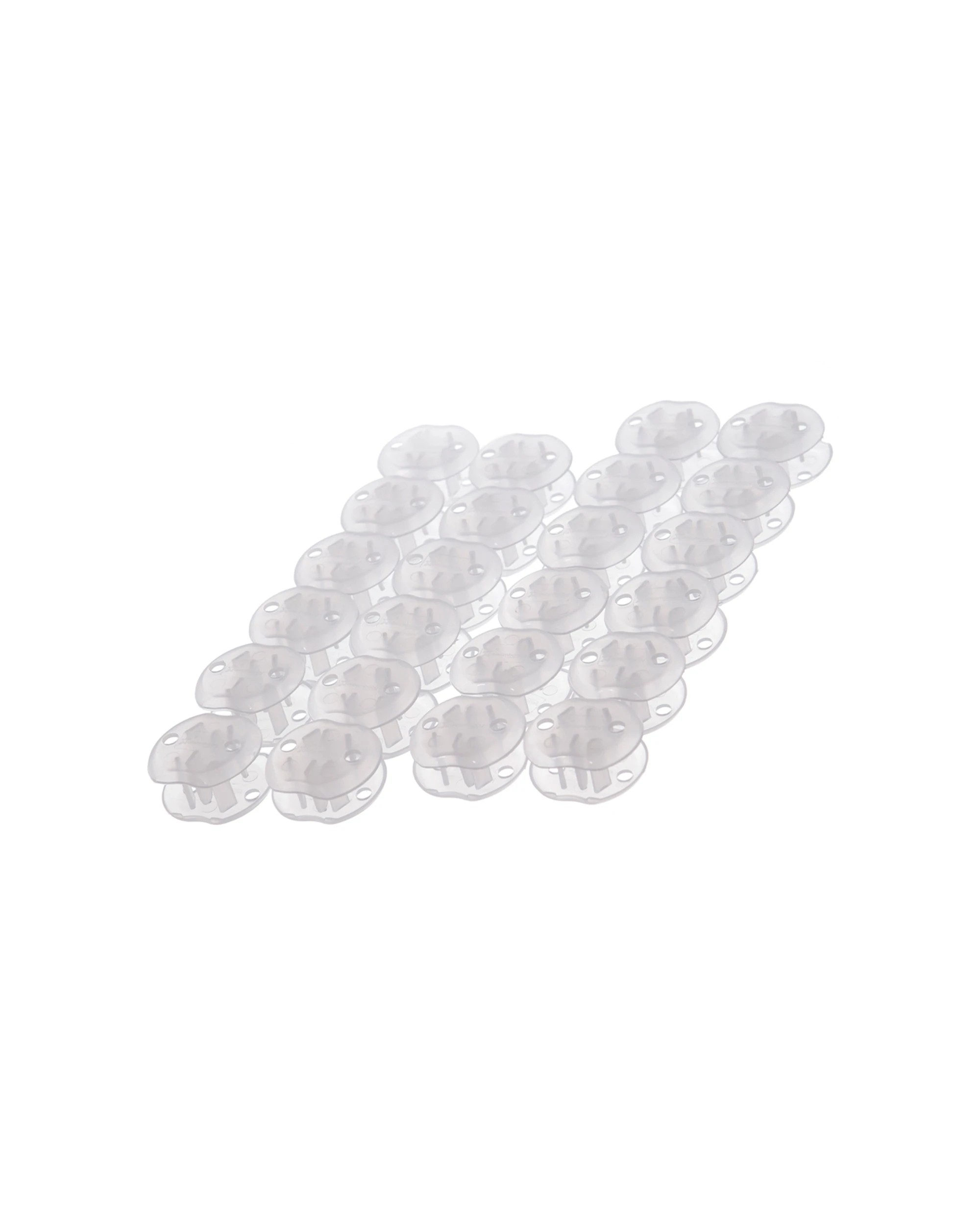 3 Dreambaby 48pc Power Socket Outlet Cover Plugs Baby Safety - Plain, 3 of 3