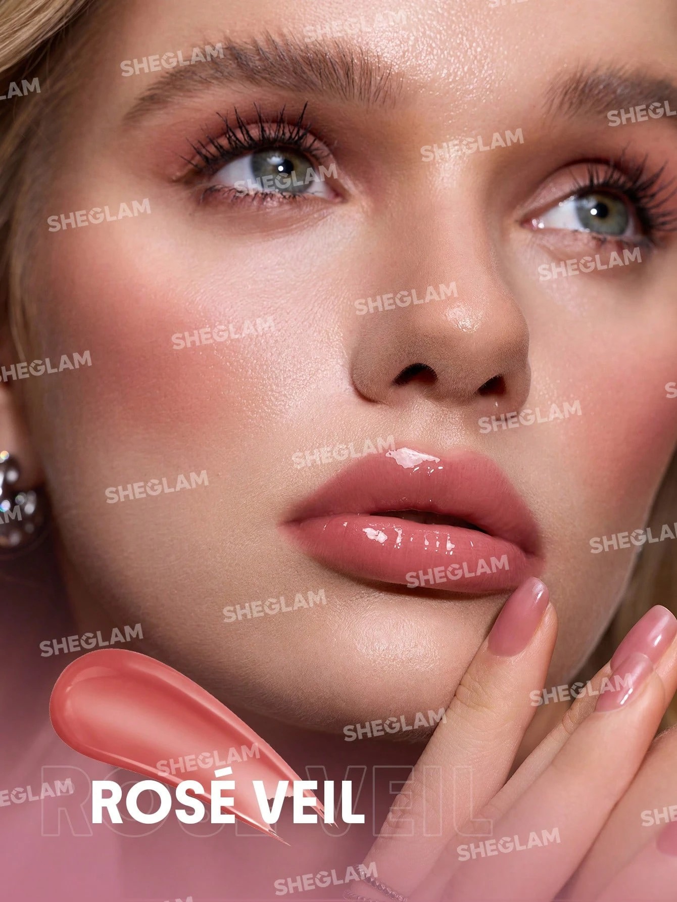 4 SHEGLAM Bold Booster Lip Plumper - Rose Veil, 4 of 9