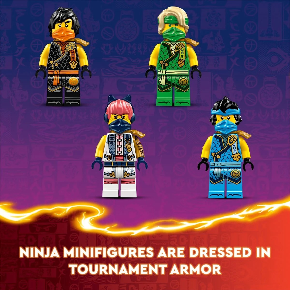 8 LEGO NINJAGO Ninja Team Combo Vehicle 71820, 8 of 11