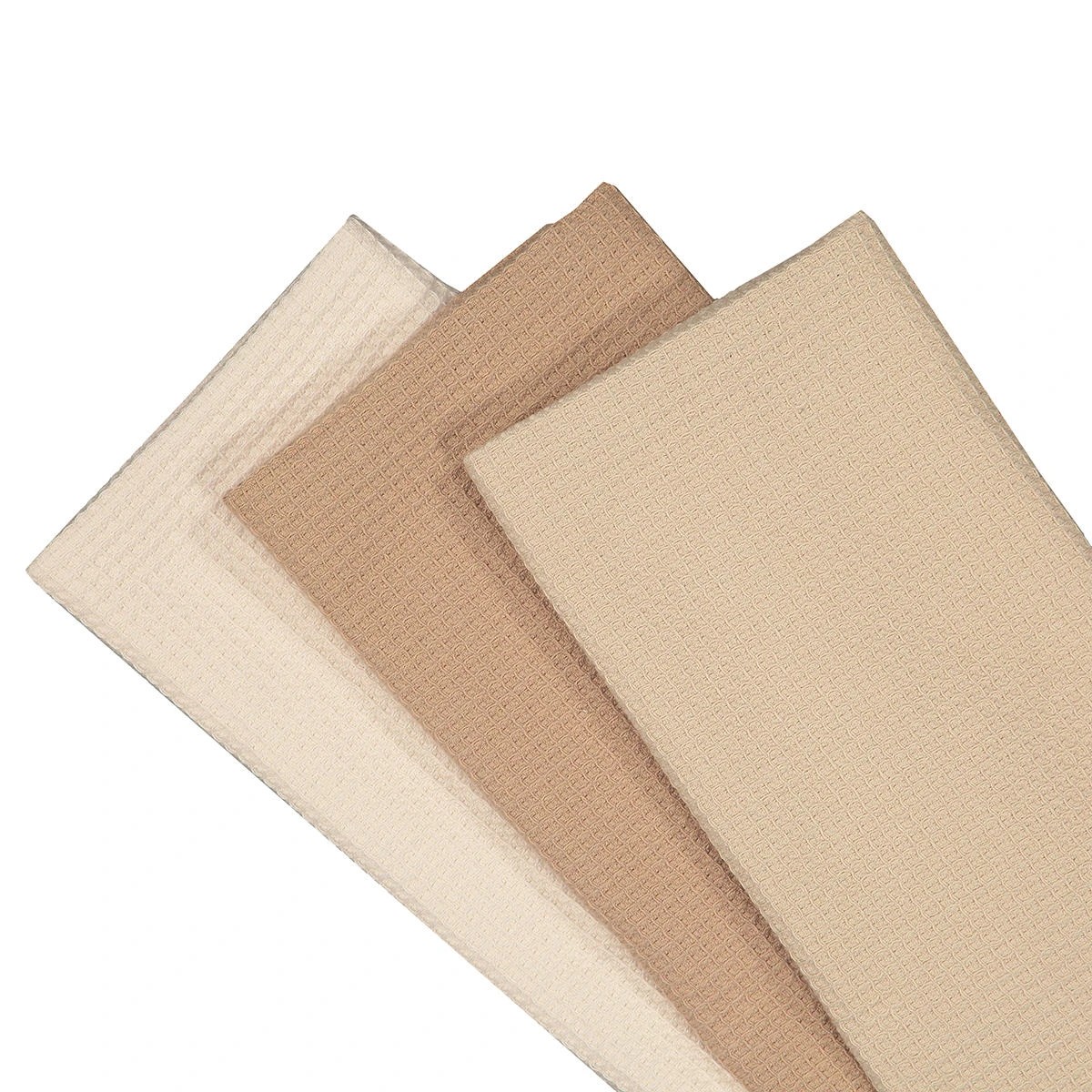 2 3 Pack Cream Waffle Extra Large Tea Towels, 2 of 7