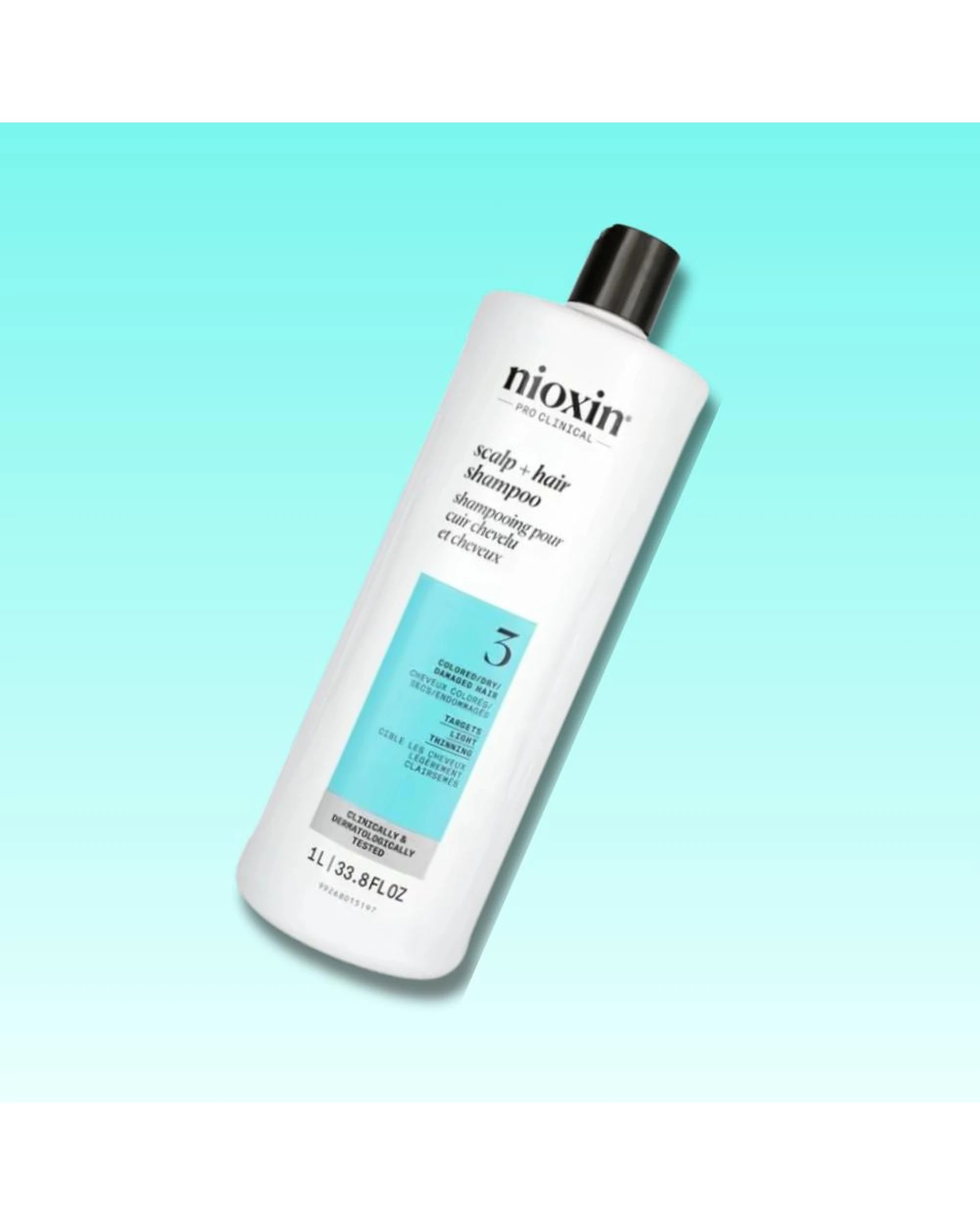 2 Nioxin System 3 Scalp + Hair Shampoo 1 Litre (1000mL), 2 of 2