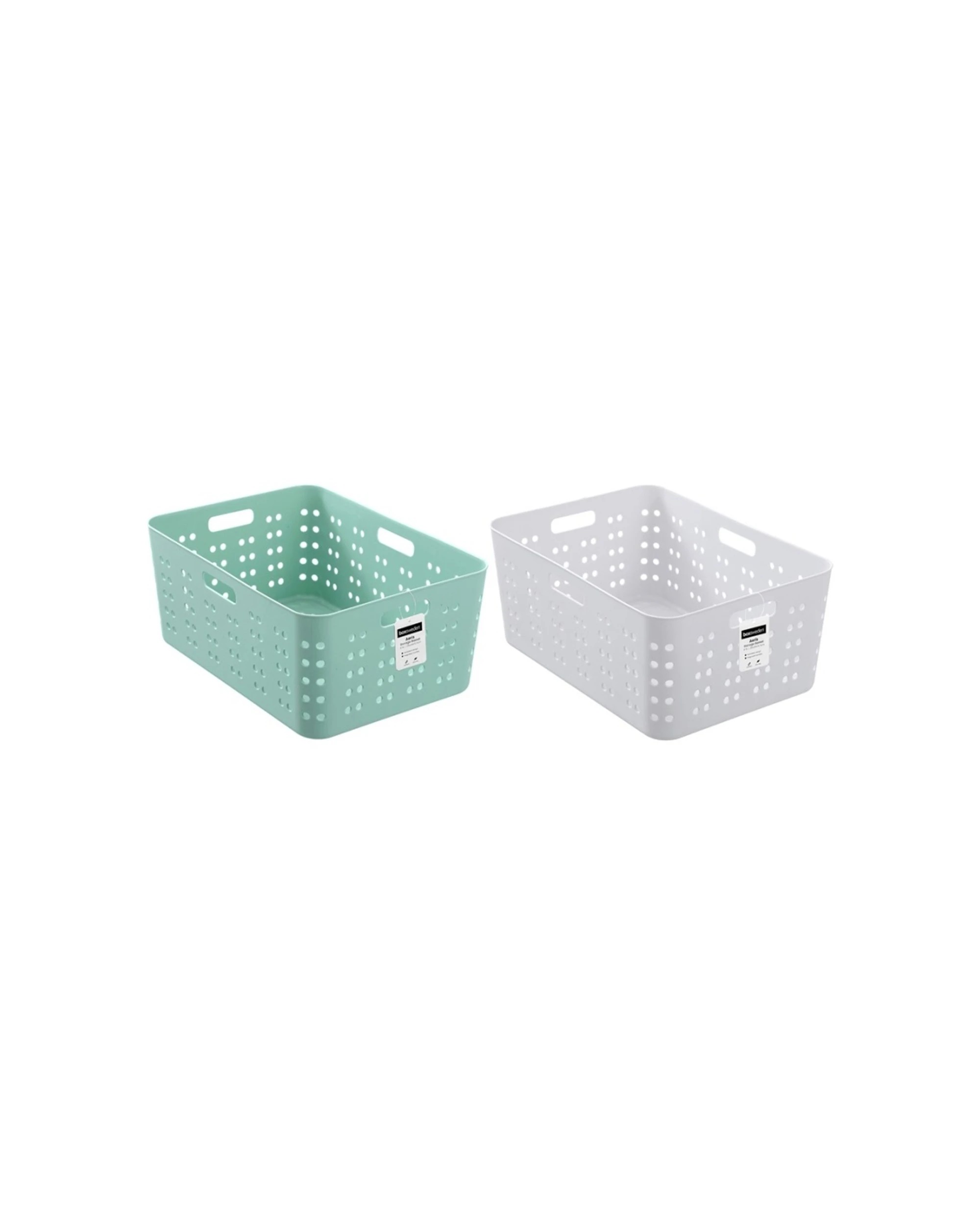 3 Boxsweden 6PK Aeris Basket Home Organiser Storage Container 8.5L - Assorted, 3 of 7