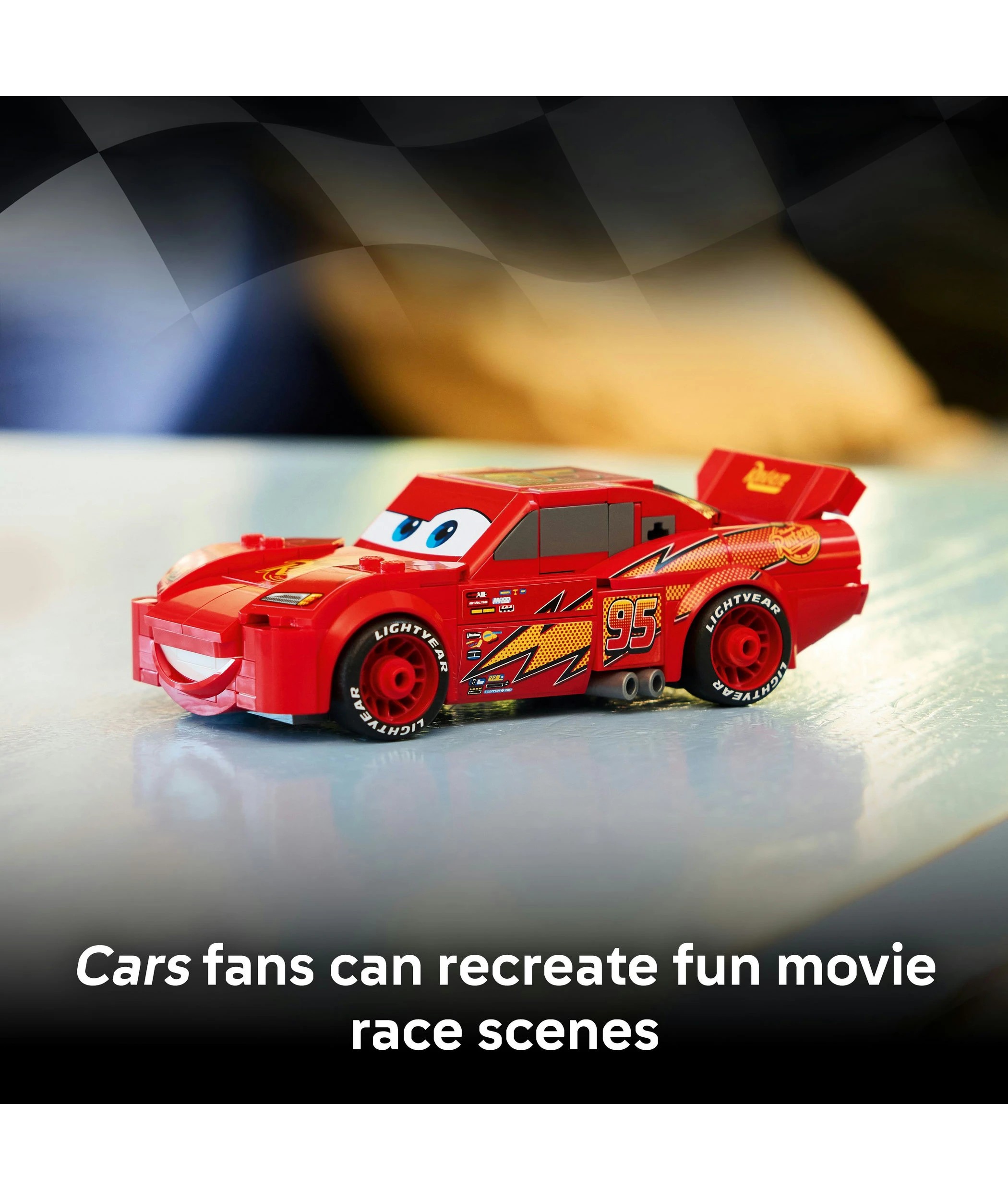 4 LEGO Speed Champions Lightning McQueen 77255, 4 of 10