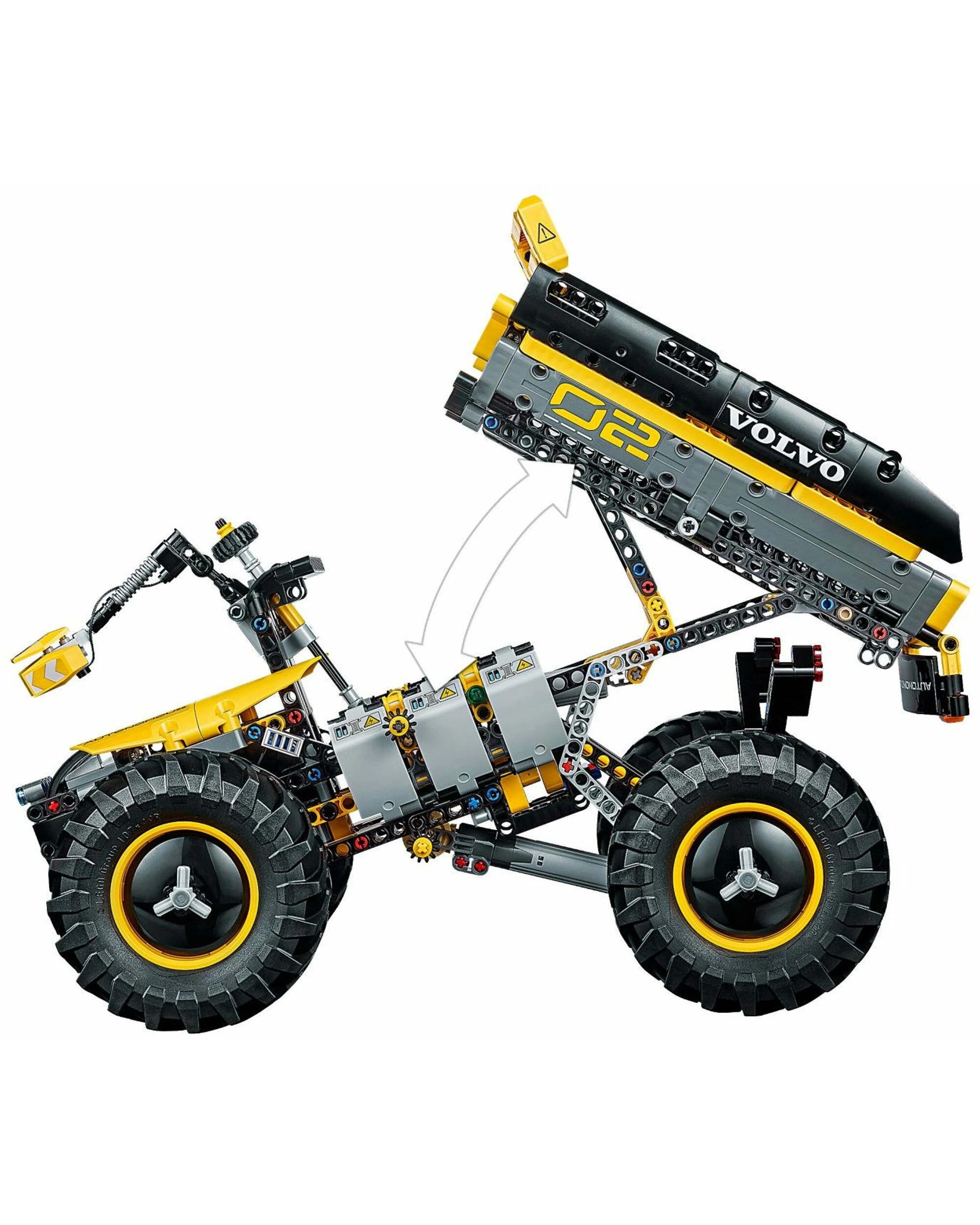 6 LEGO Technic 42081 Volvo Concept Wheel Loader ZEUX, 6 of 7
