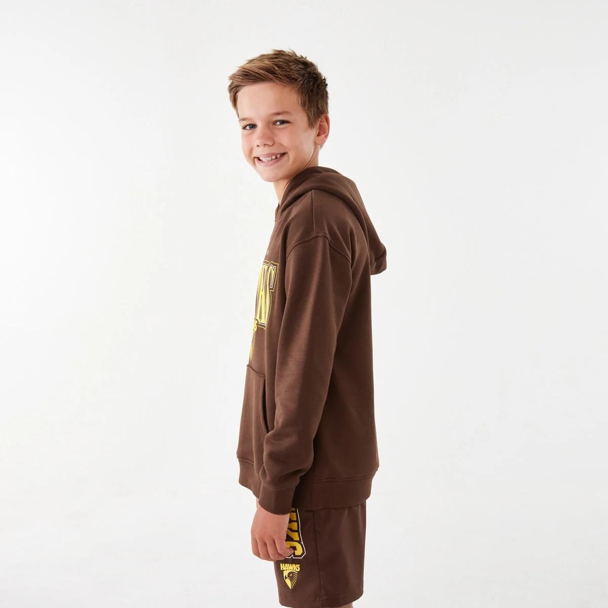 3 Official AFL Kids Hoodie Hawthorn, 3 of 10