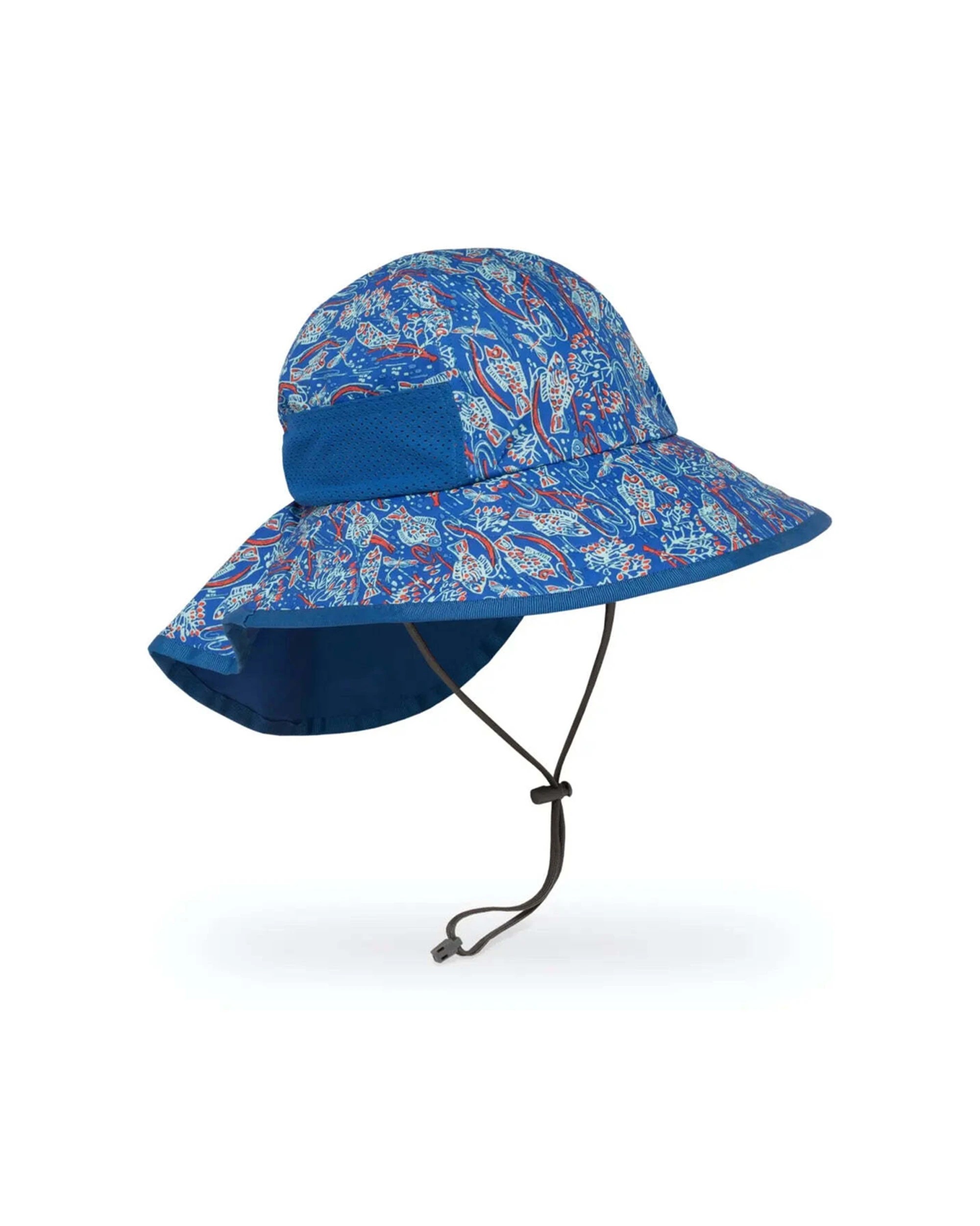 1 Sunday Afternoons Kids Play Hat Youth 5-9 Years UPF 50 Sun Protection Wild River - Blue, 1 of 1