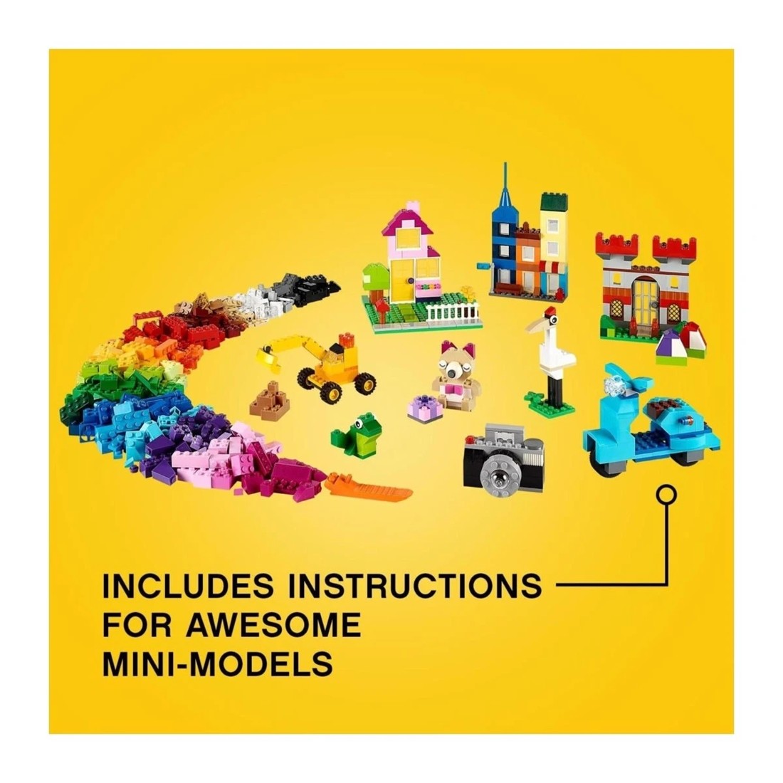 4 LEGO Classic Large Creative Brick Box 10698, 4 of 11