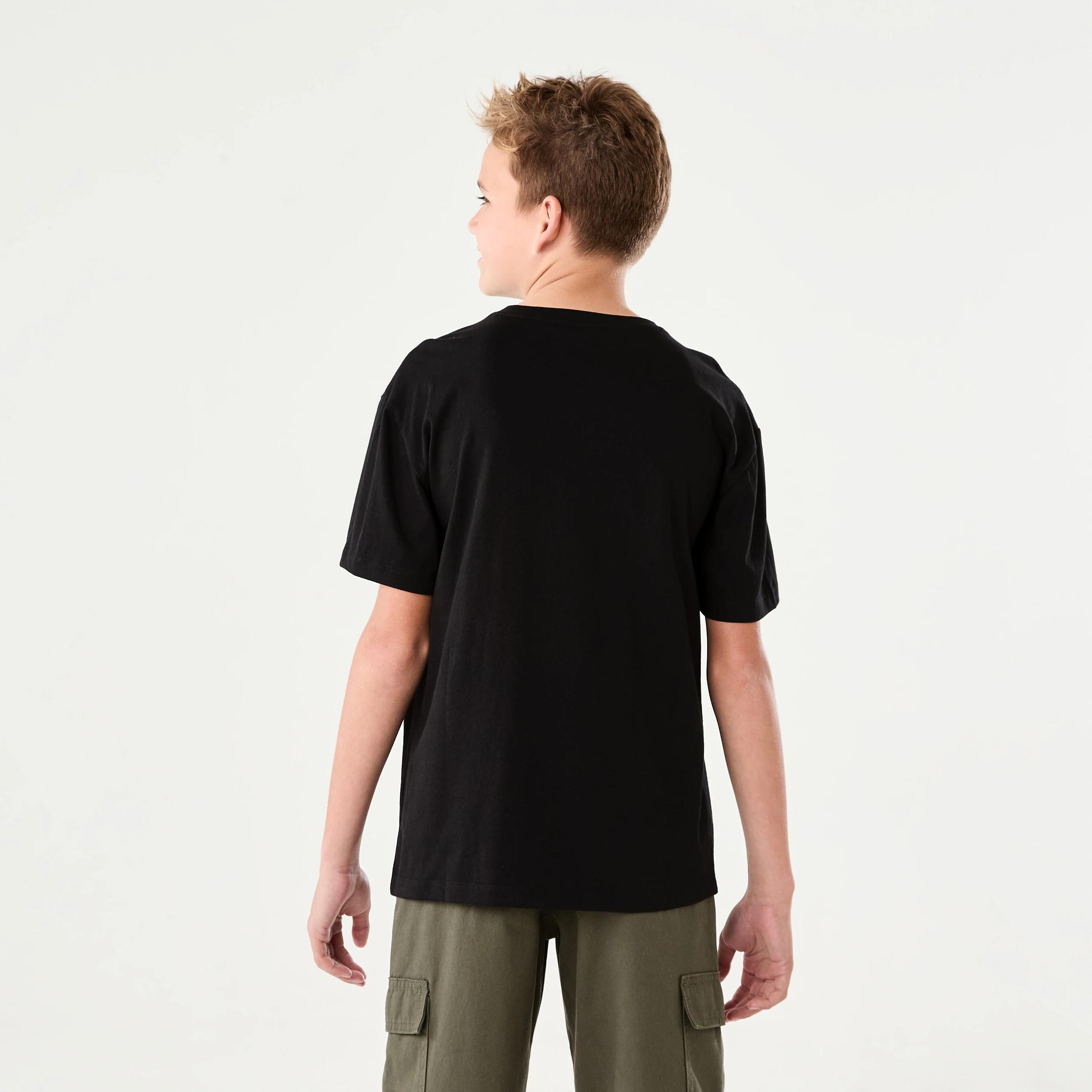 2 Short Sleeve Graphic Print T-shirt GAME MODE BLUR BLACK, 2 of 6