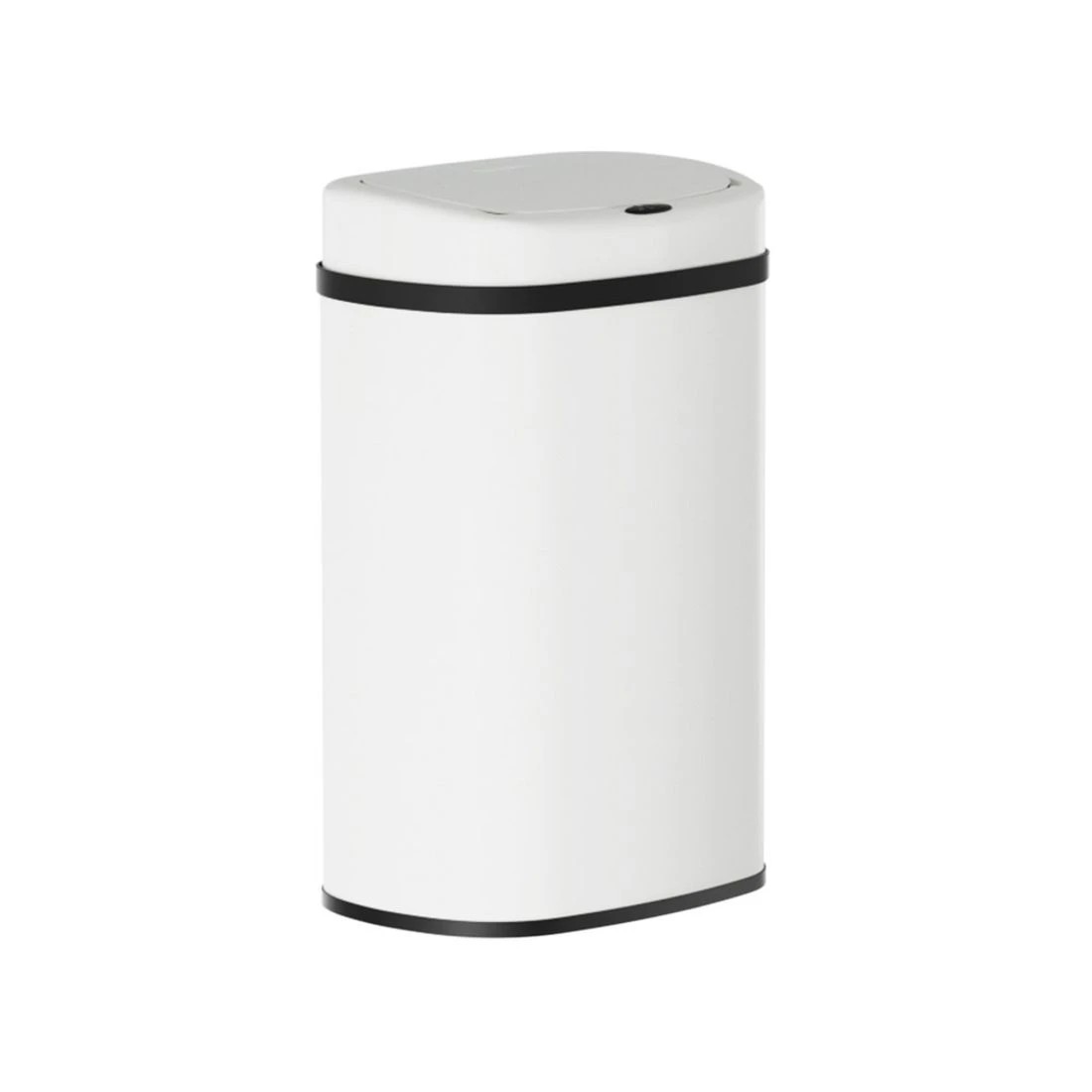 1 Devanti 50L Sensor Bin Motion Rubbish Automatic - White, 1 of 8