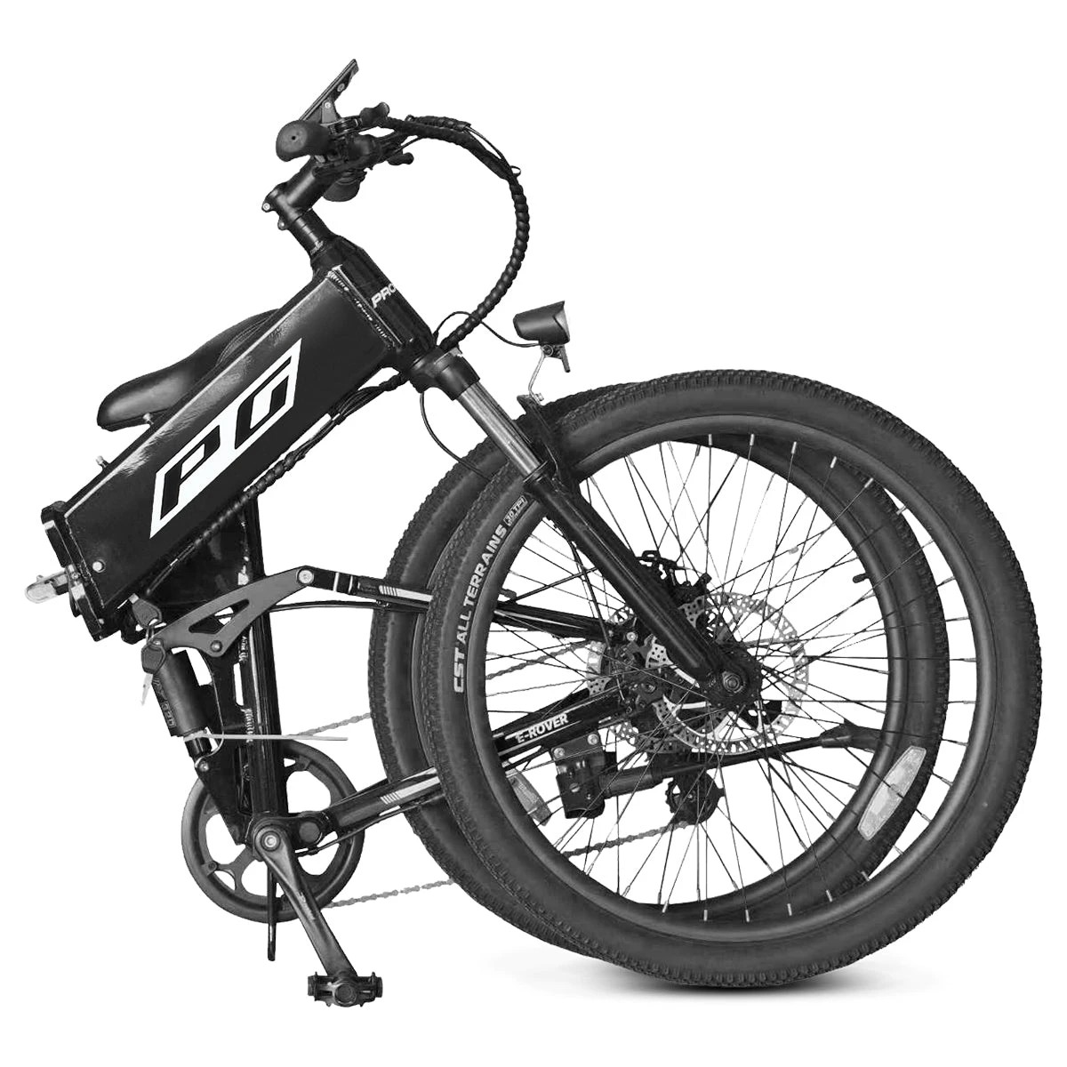 3 Progear E-Rover Electric Folding MTB 26" - Gloss Black, 3 of 9