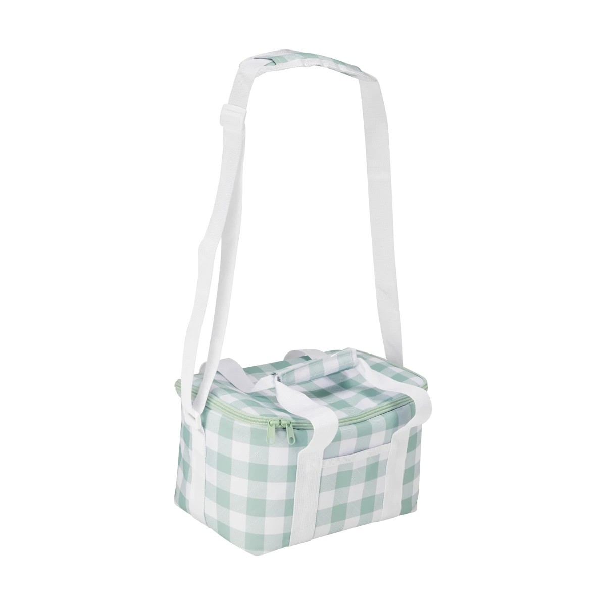 2 Gingham Large Insulated Lunch Bag, 2 of 5
