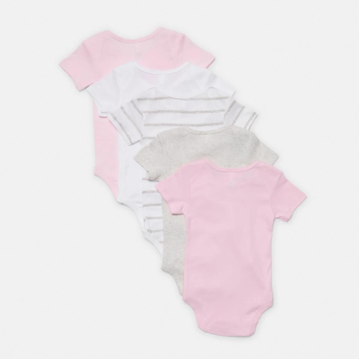 2 5 Pack Bodysuits PINK MULTI PACK, 2 of 8