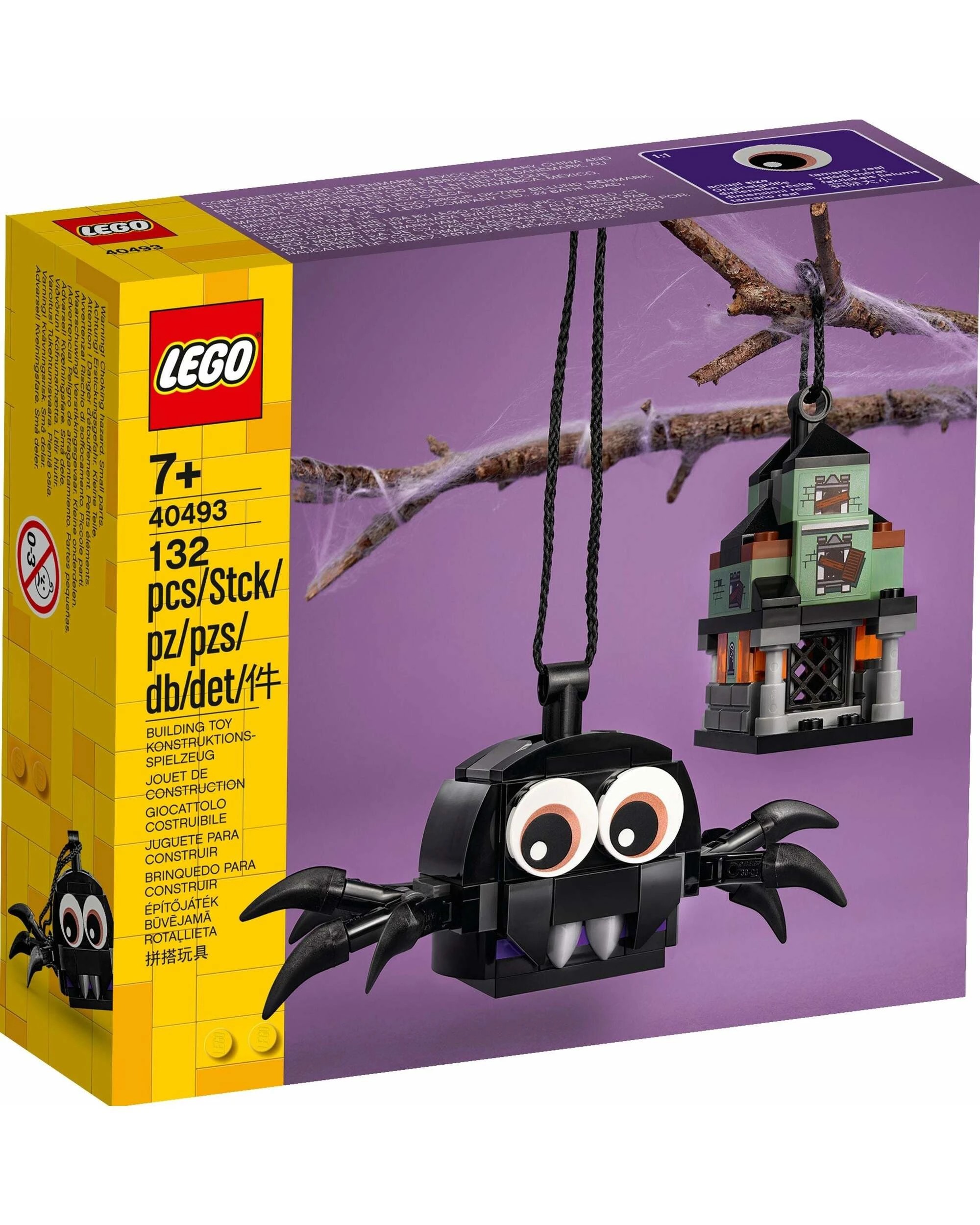 1 LEGO 40493 Spider & Haunted House Pack, 1 of 5