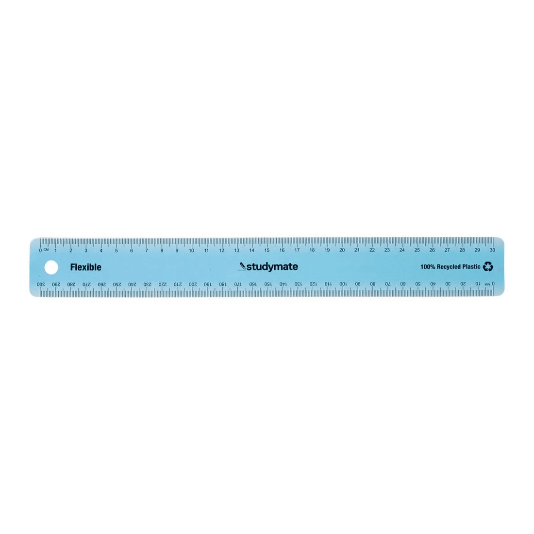 Studymate Flexible Ruler 30cm Blue - Kmart