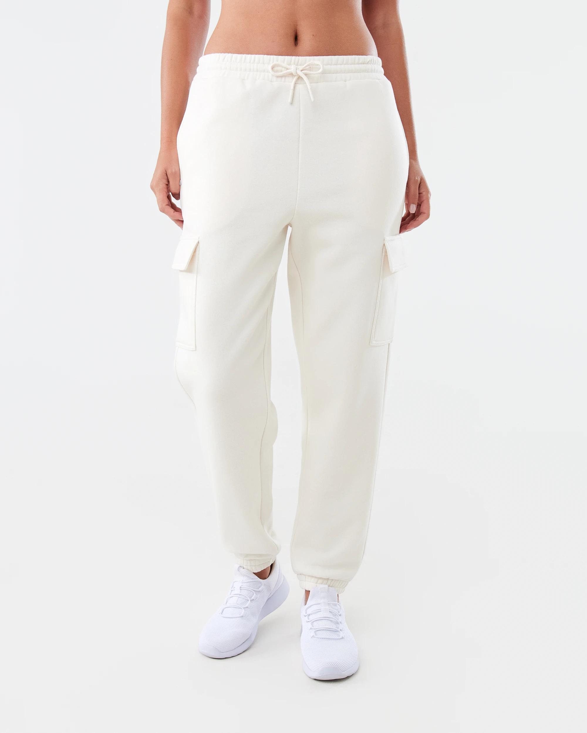 1 Cargo Cuff Trackpants Prtn White, 1 of 6