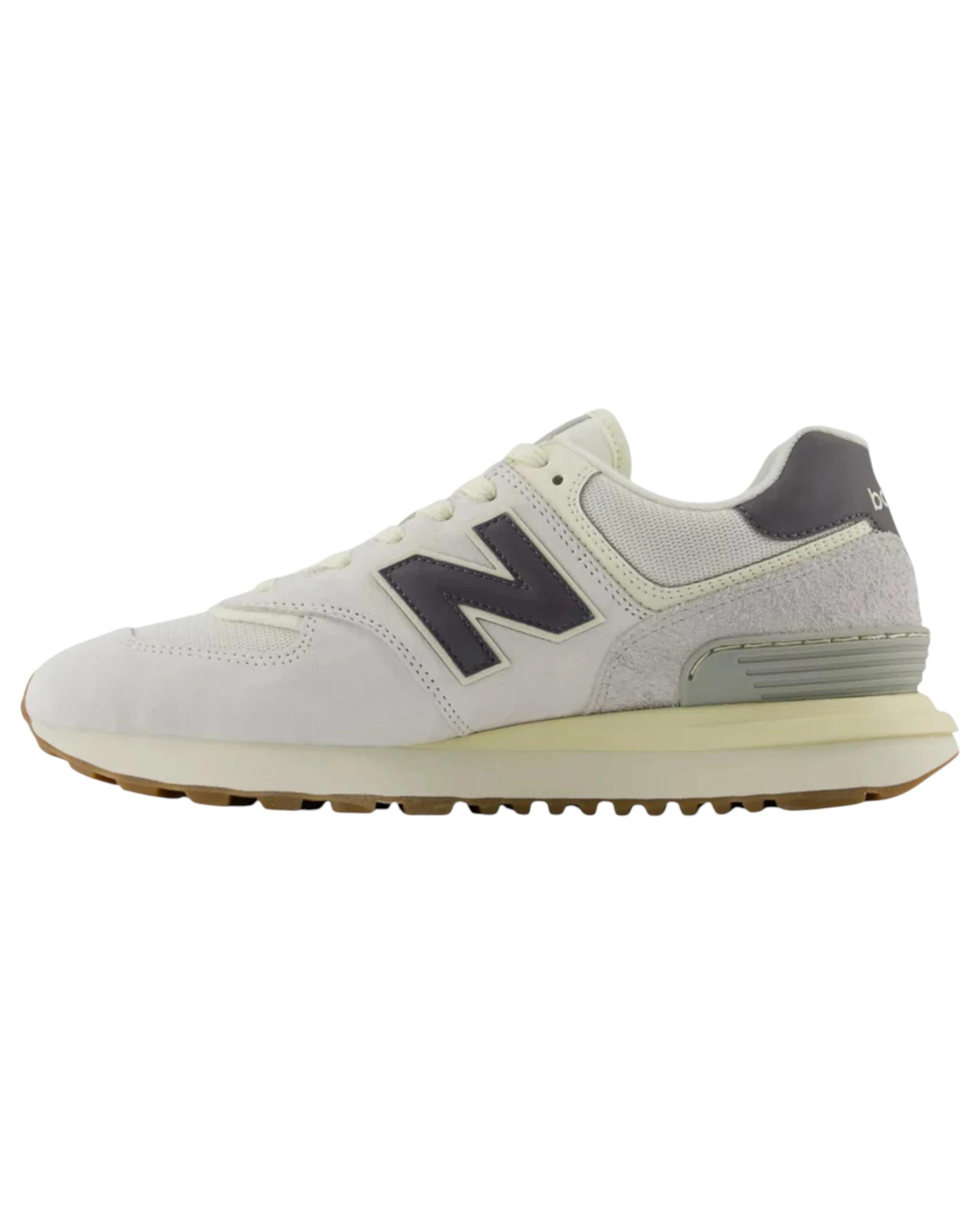 2 New Balance Mens 574 Alloy/ White Athletic Shoes ALLOY/WHITE, 2 of 5