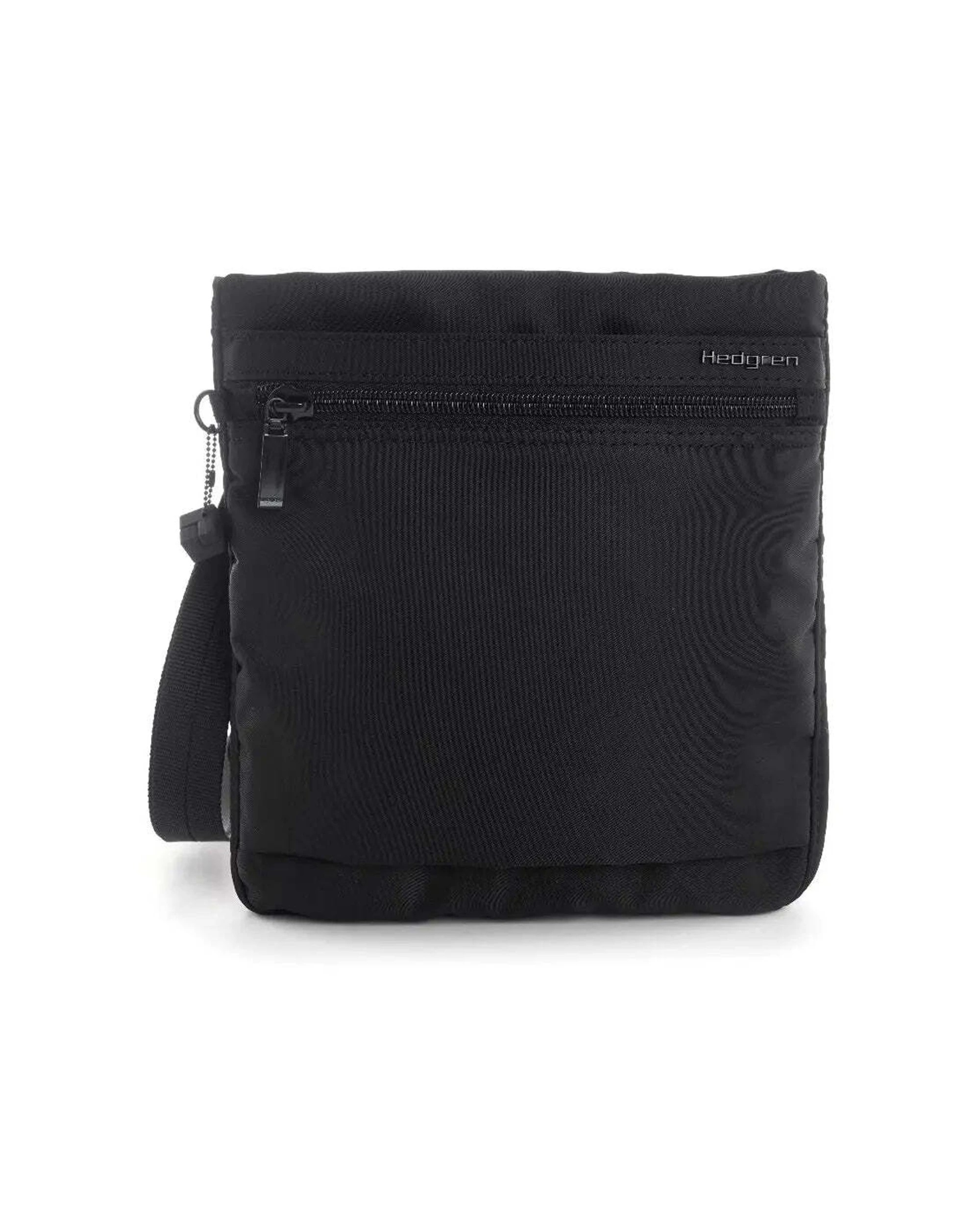 1 Hedgren Leonce Small Vertical Crossbody Bag with RFID Protection - Black, 1 of 6