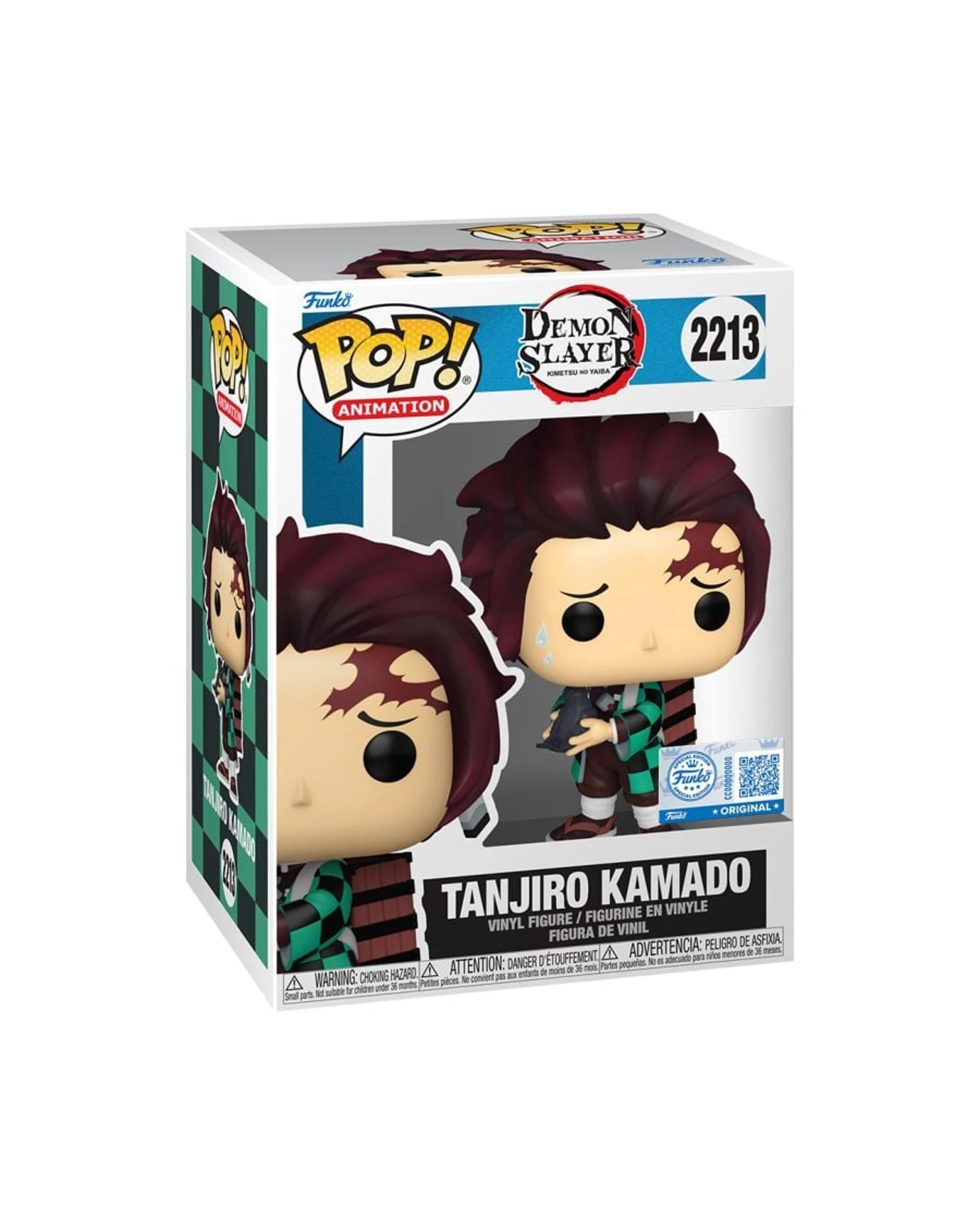 3 Demon Slayer Tanjiro Kamado with Crow Funko POP! Vinyl, 3 of 3