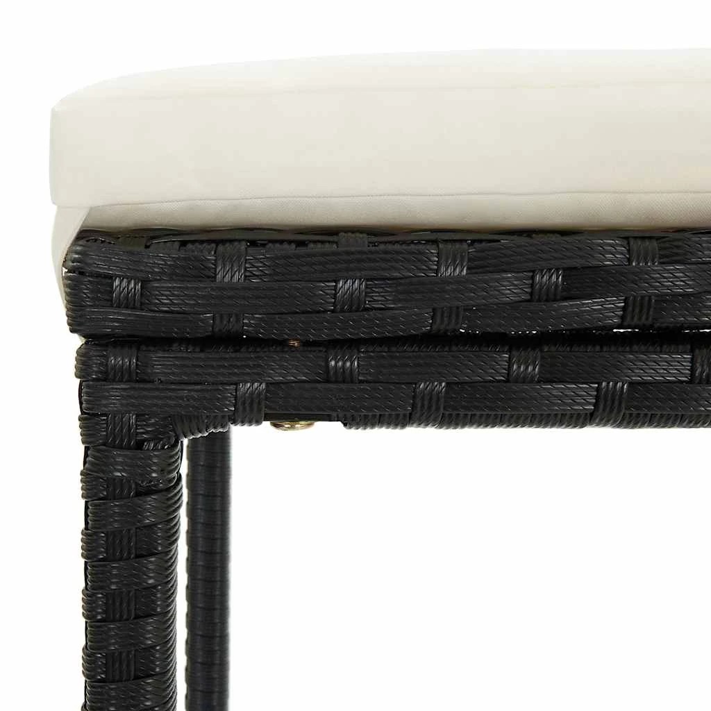 6 vidaXL Bar stool Footrest - Black, 6 of 8
