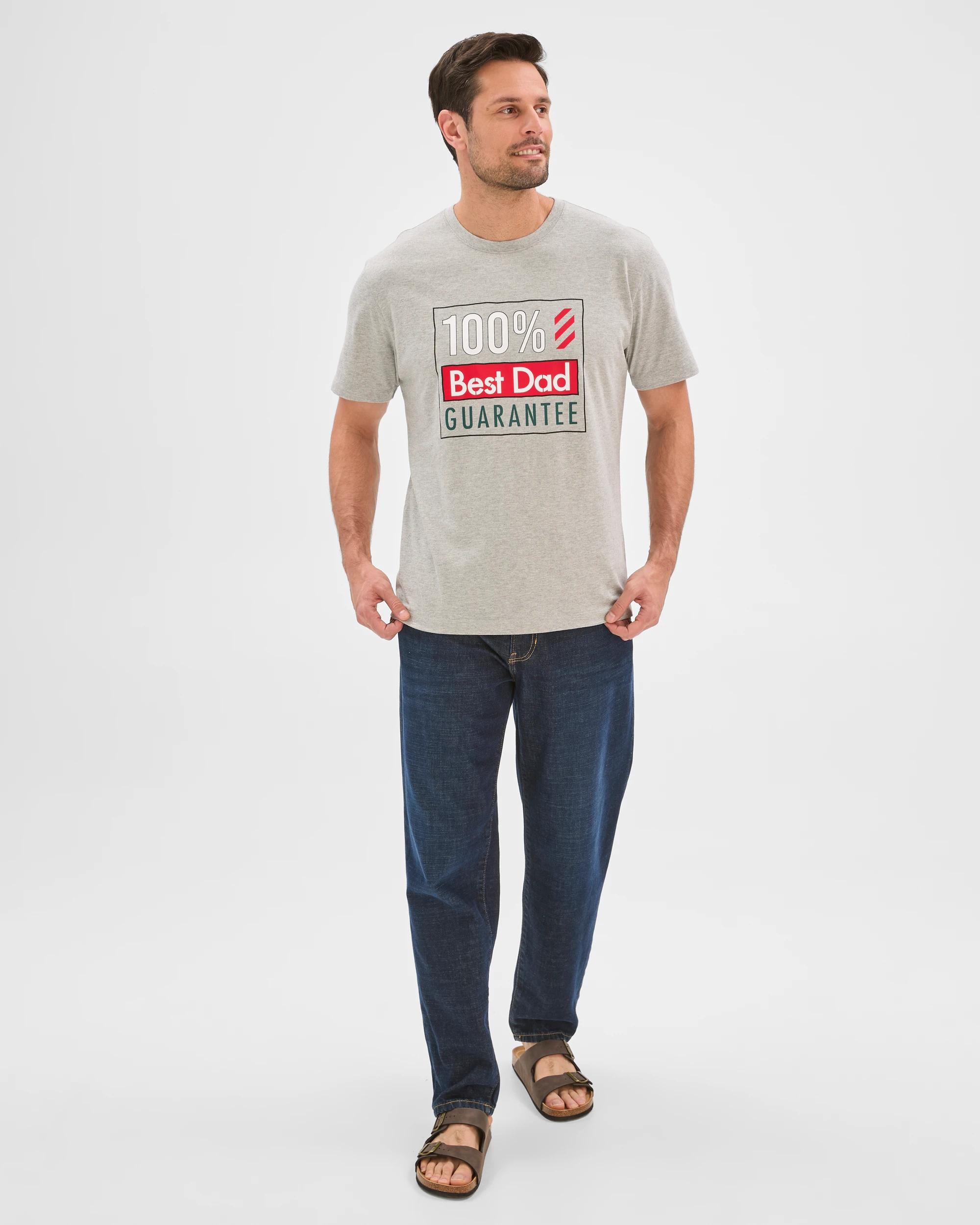 2 Target Man Australian Cotton Blend Short Sleeve T-Shirt GREY, 2 of 7