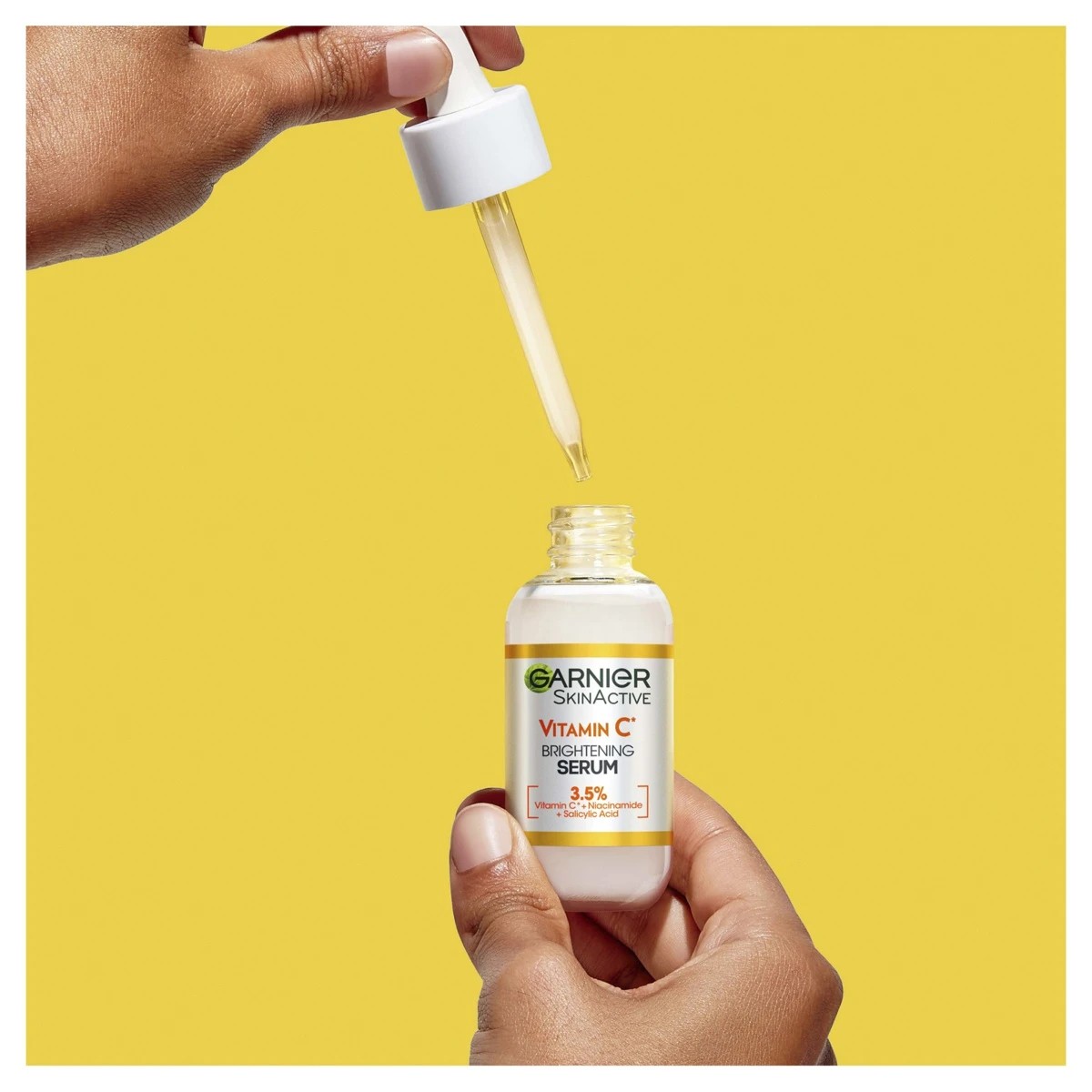 6 New Garnier SkinActive Brightening Serum 30ml - 3.5% Vitamin C, Niacinamide & Salicylic Acid, 6 of 7