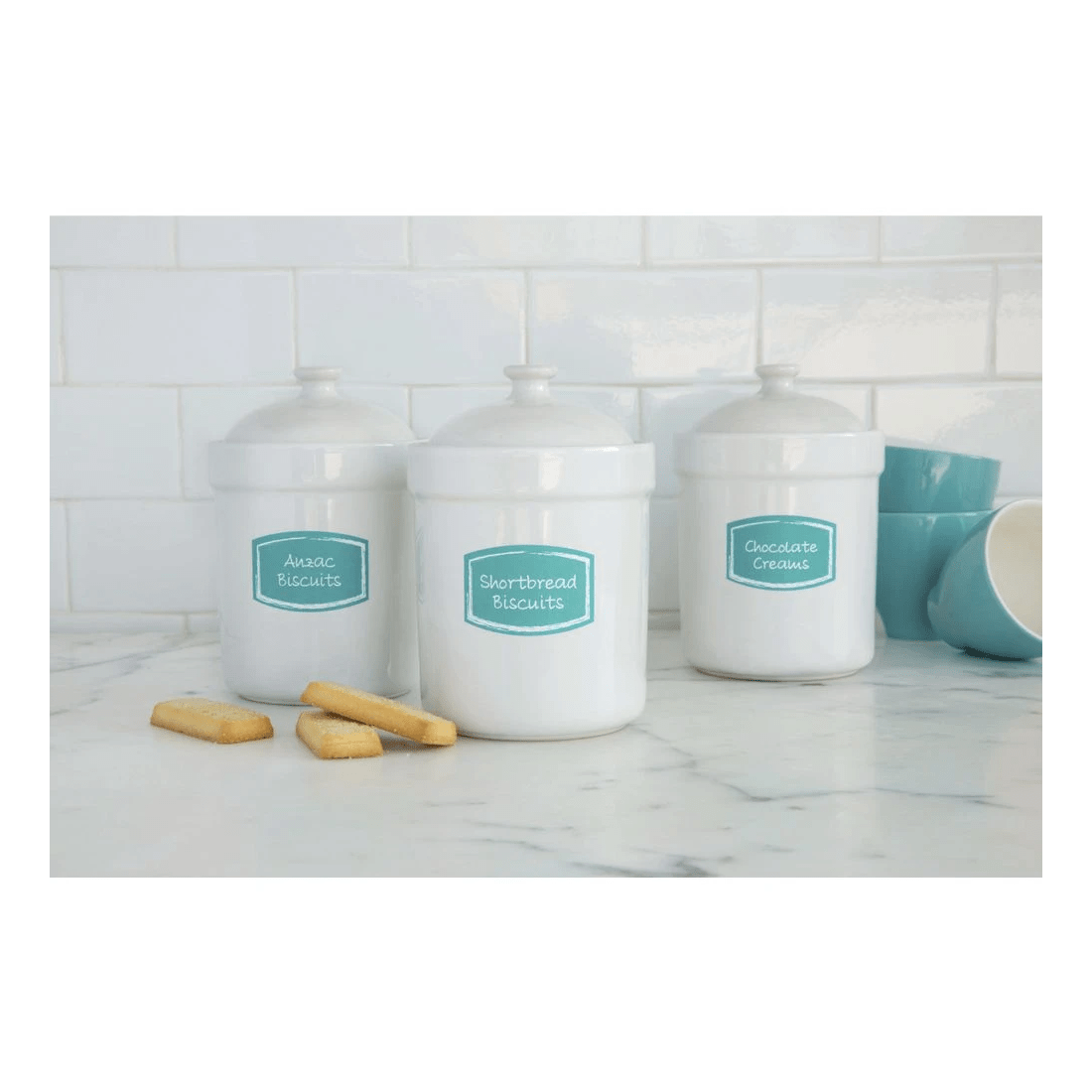 4 Avery Inkjet Laser Kitchen Labels 60 x 40mm White 32 Pack, 4 of 4