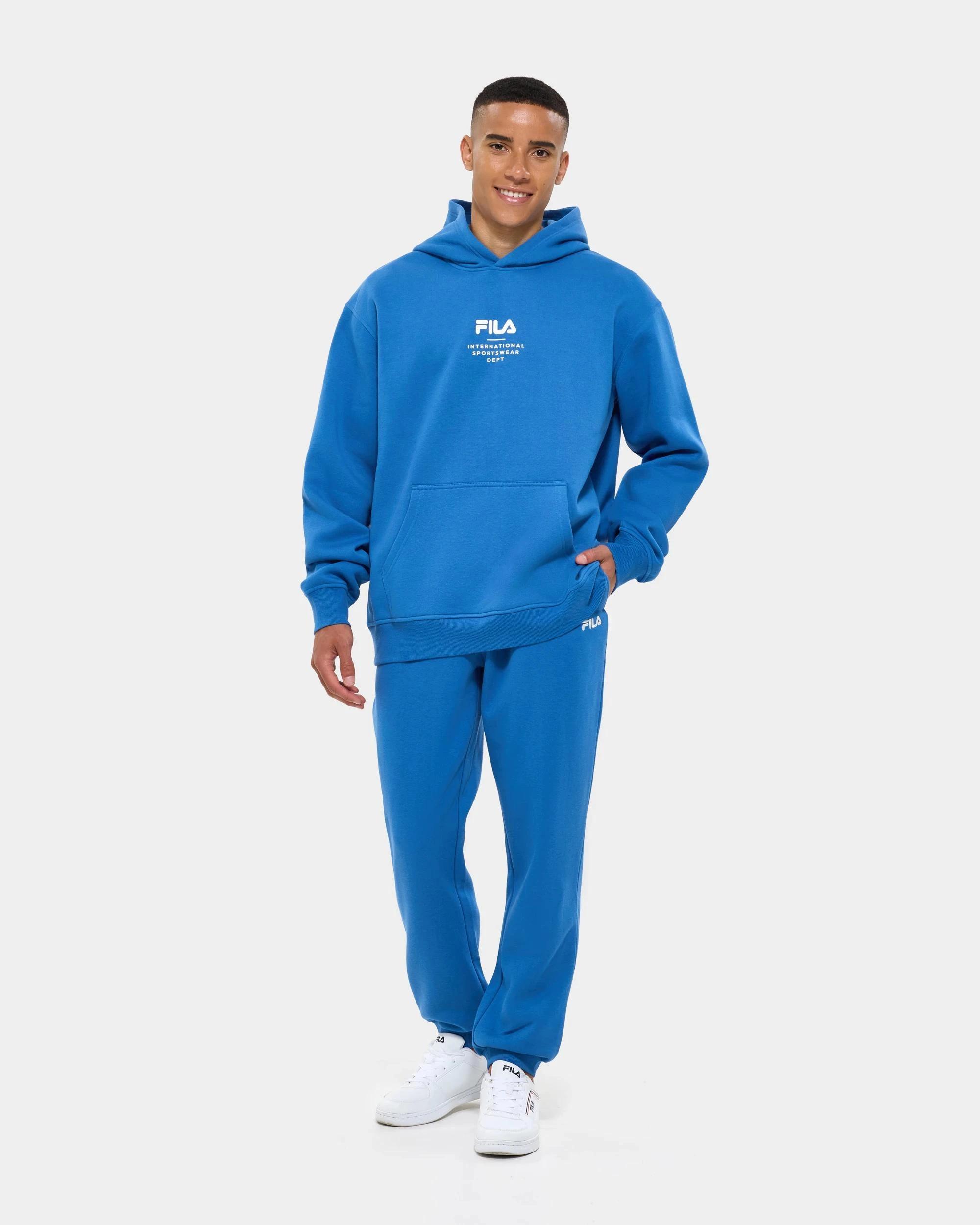 2 Fila Heavyweight Trackpants BLUE, 2 of 7