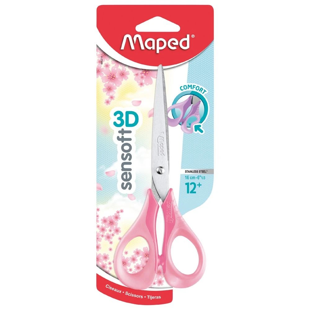 5 Maped Sensoft Scissors 16cm Assorted Pastel, 5 of 6