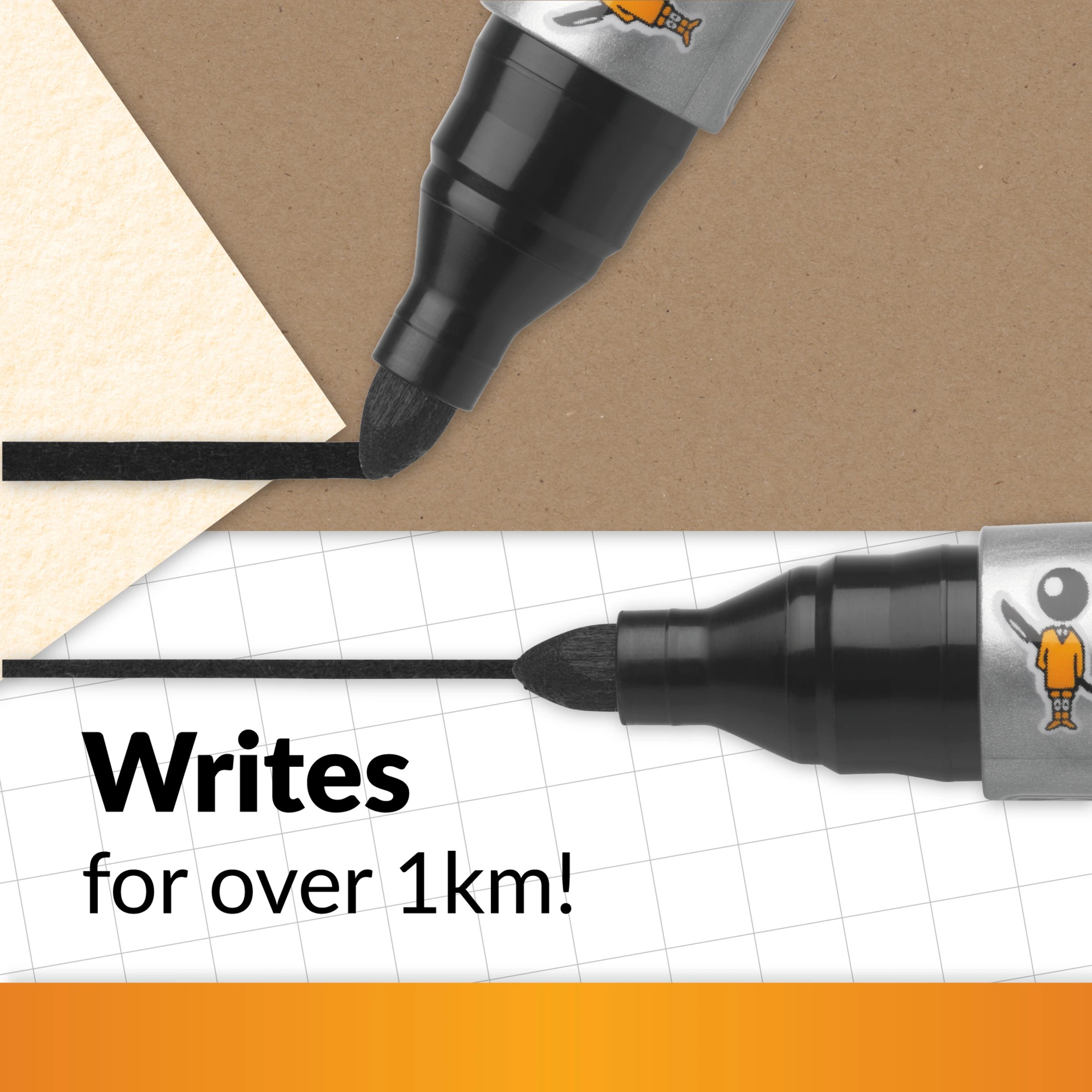 4 12 Pack BIC Marking 2000 Permanent Markers - Blue, 4 of 5
