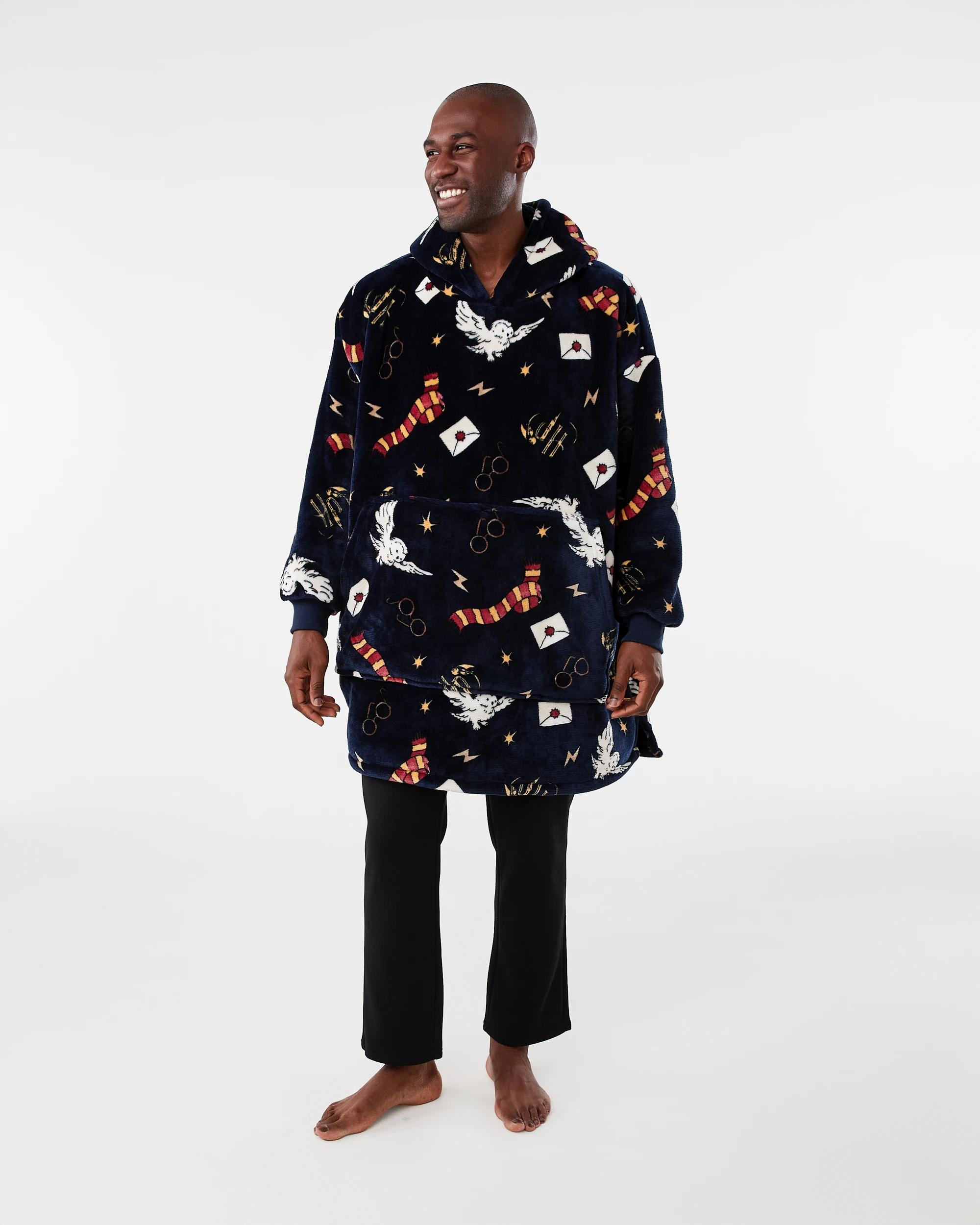 1 Harry Potter License Pullover Gown Nvy Hp, 1 of 7