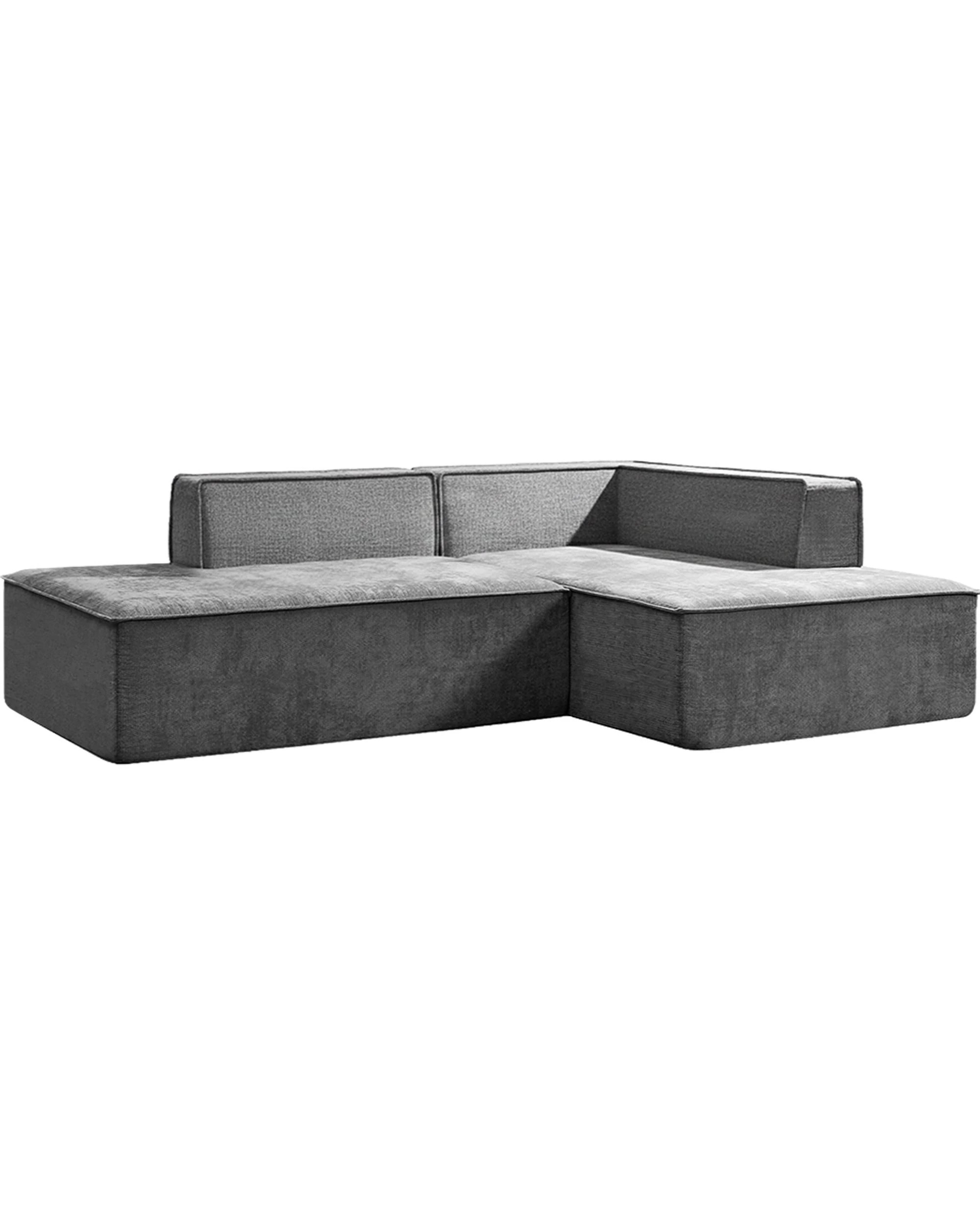 3 Sarantino Vani 3 Seater Modular Sofa Set - Grey, 3 of 7