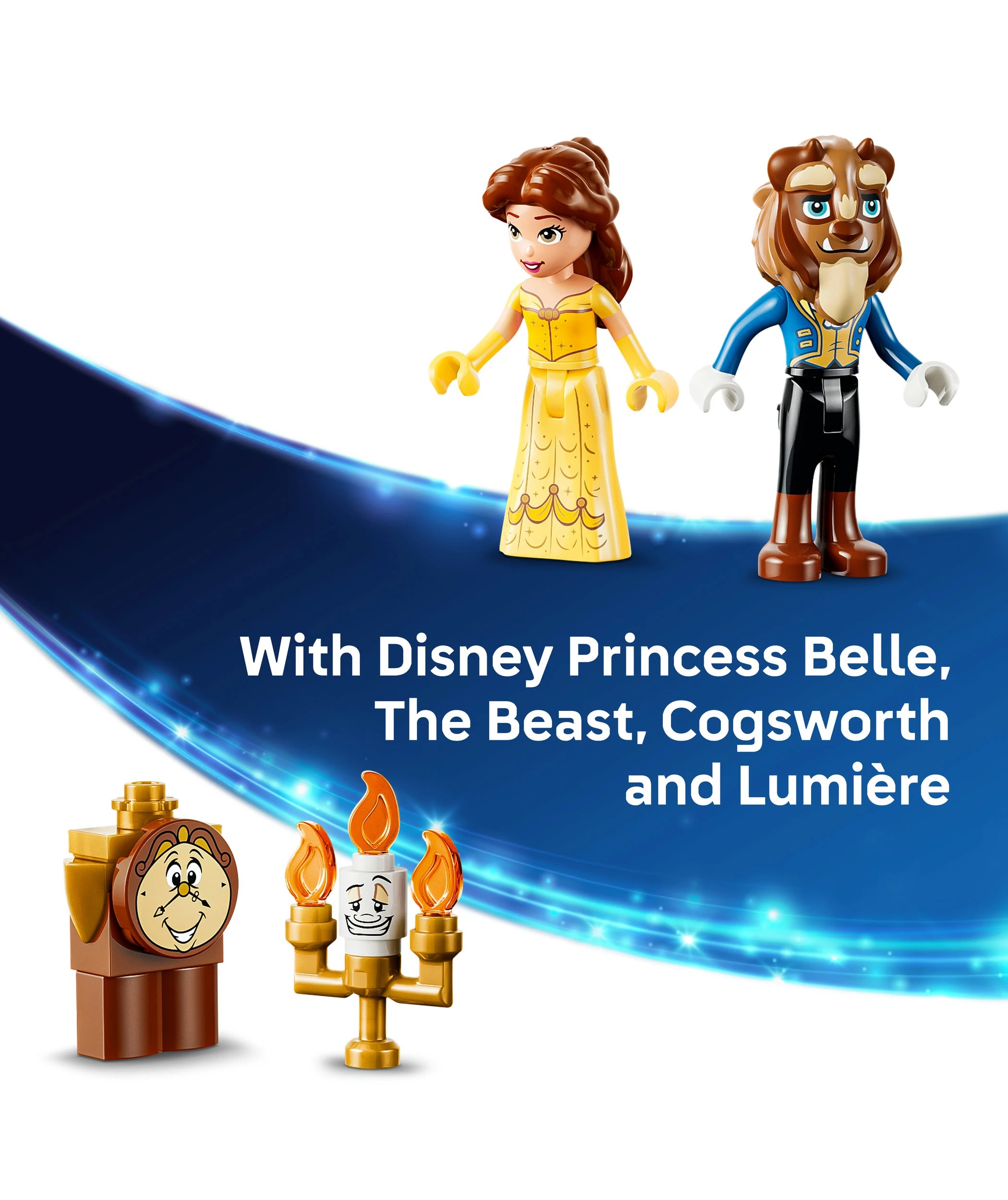 6 LEGO Disney Princess Belle & the Beast's Enchanted Castle 43289, 6 of 9