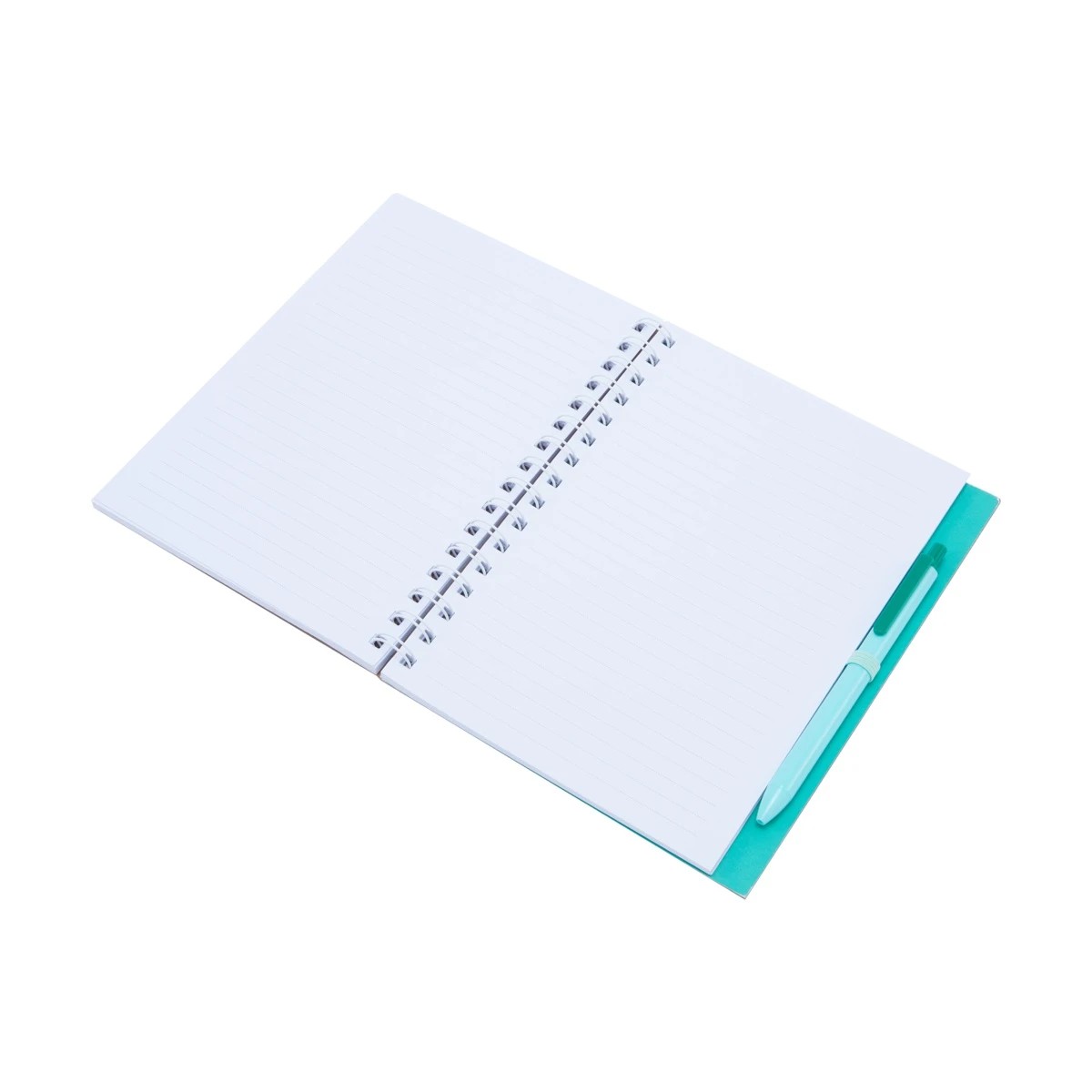 3 A5 Spiral Notebook with Memo and Pen, 3 of 6