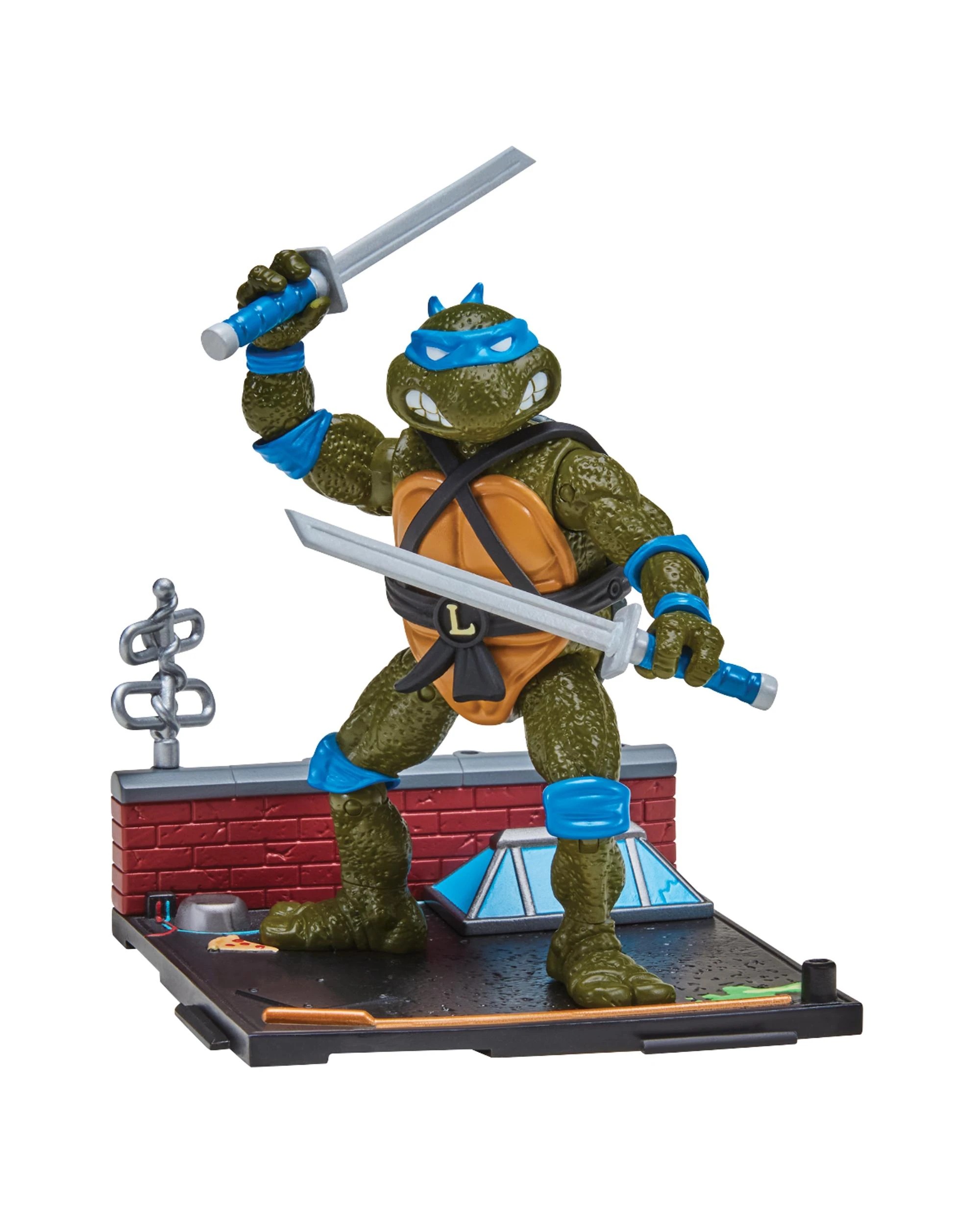 1 Teenage Mutant Ninja Turtles 1988 Remastered Leonardo Action Figure, 1 of 7