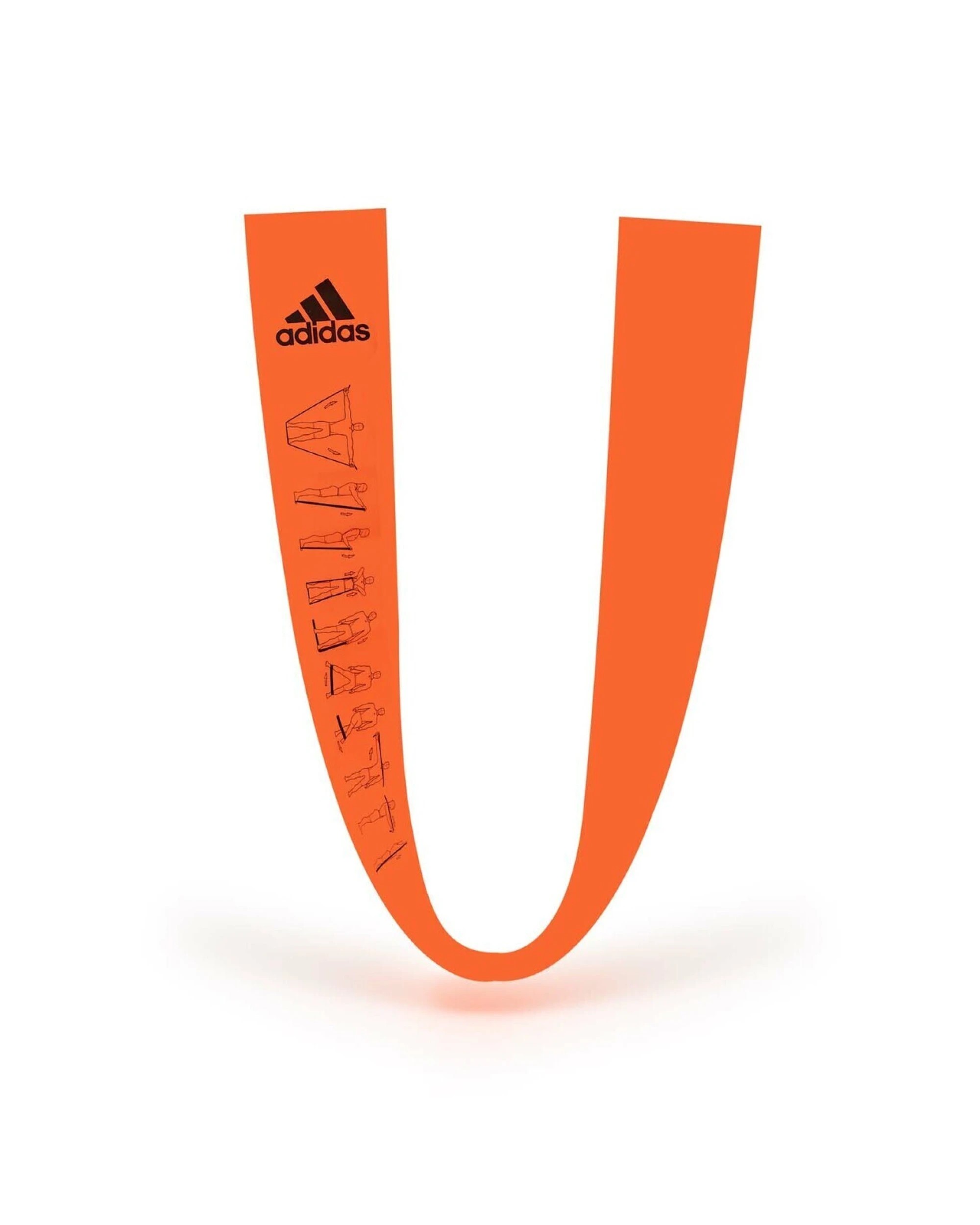 3 Adidas Training Bands Resistance Rally Training Workout Strap - 2x Blue&Orange, 3 of 6