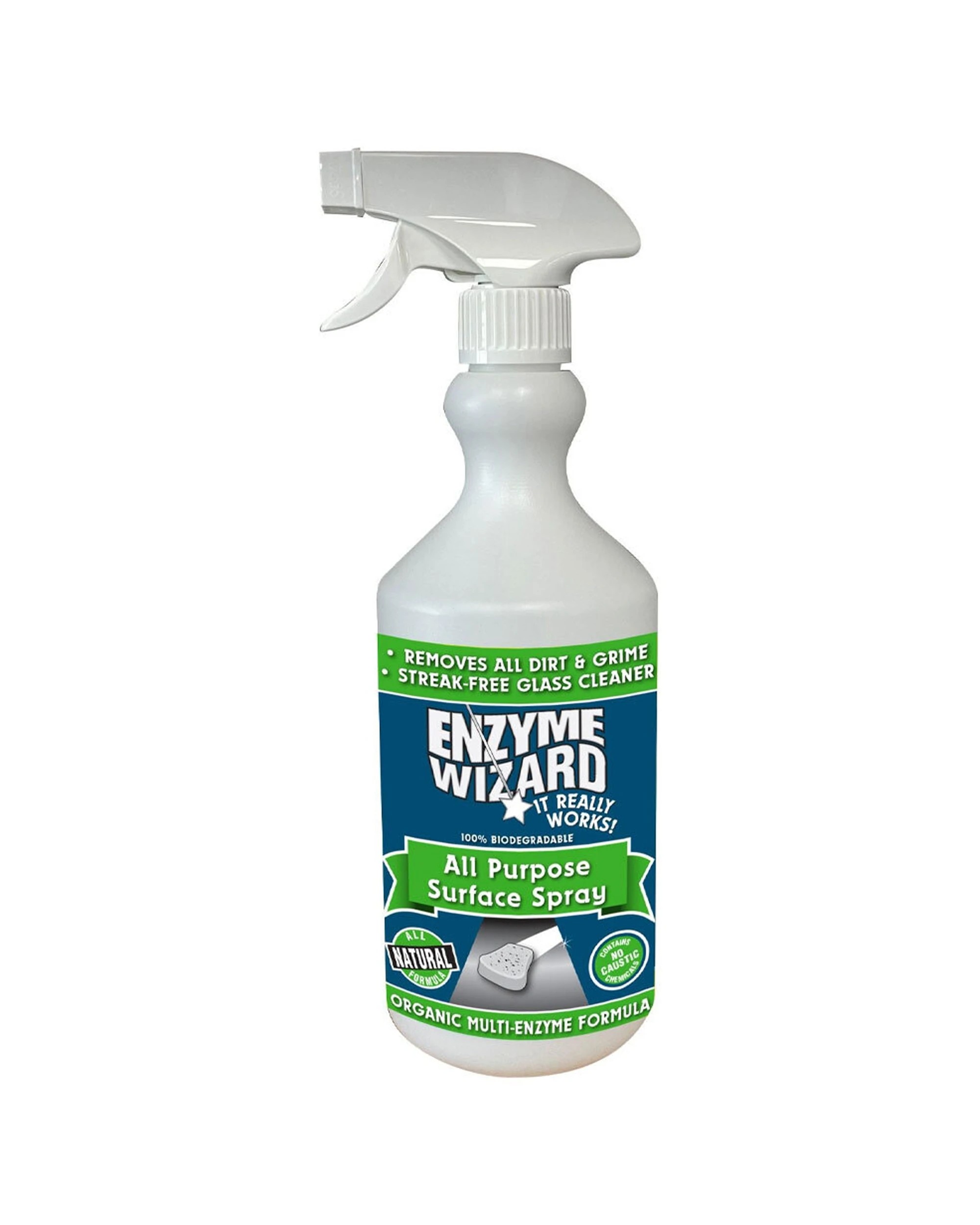 2 Enzyme Wizard All-Purpose Surface Spray Bottle 750ml 3PK - White, 2 of 2