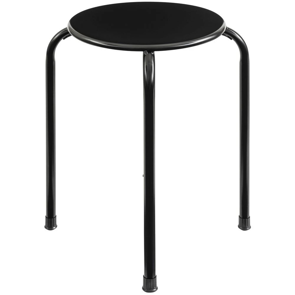 3 Keji Metal Stool Black, 3 of 3