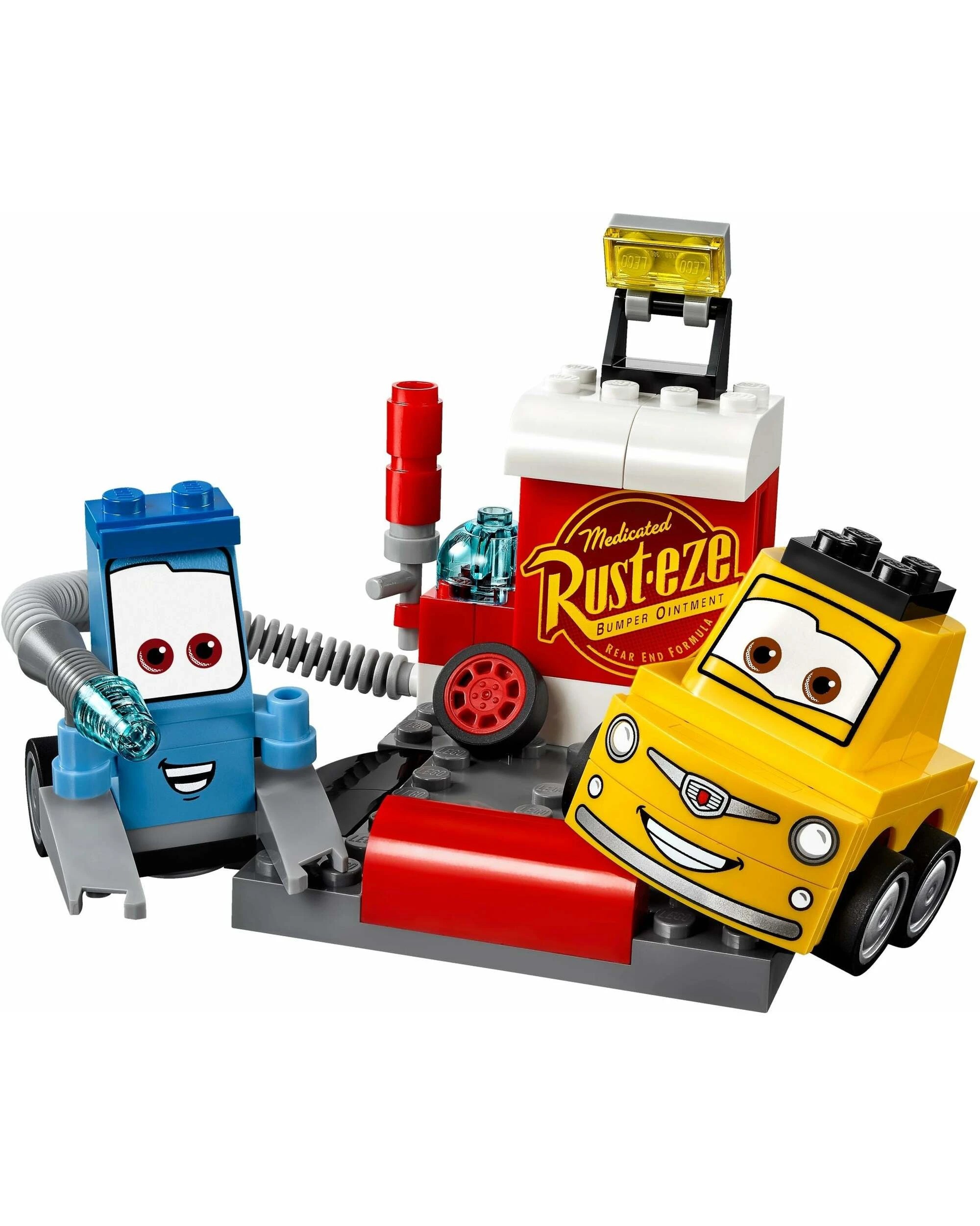 1 LEGO 10732 Guido & Luigi's Pit Stop Play Set - Cars 3, 1 of 3