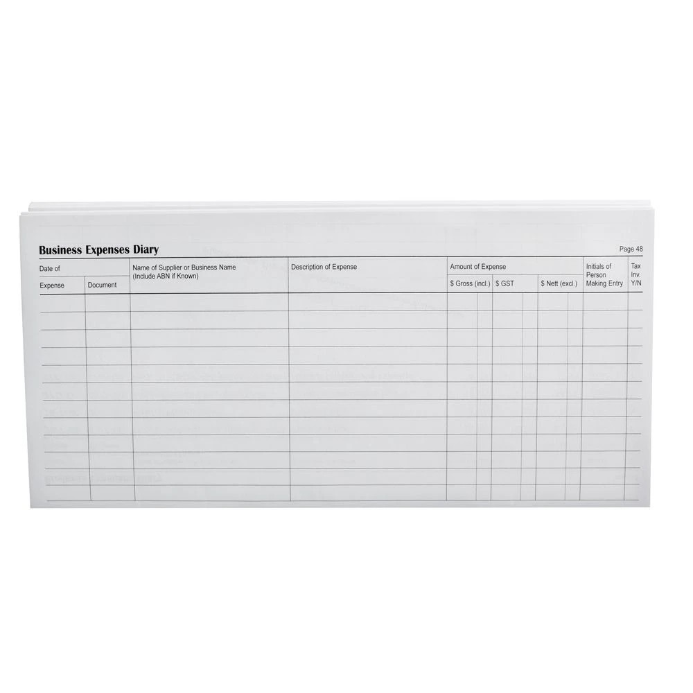 2 Wildon 86W Vehicle and Business Expenses Log, 2 of 4