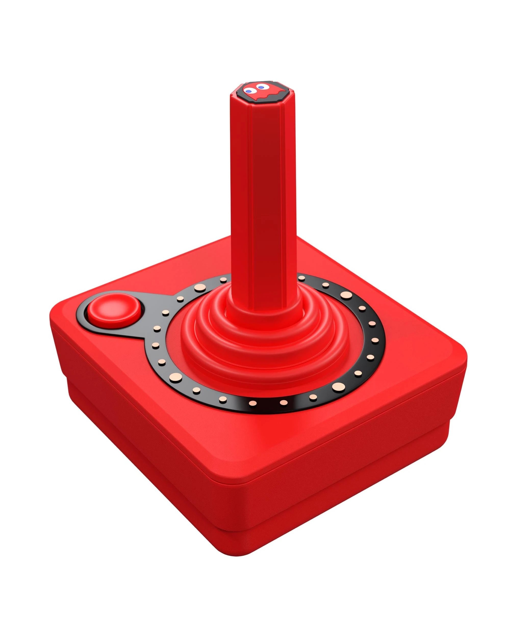 2 Atari Pac-Man CX-40+ Wireless Joystick - Red, 2 of 3