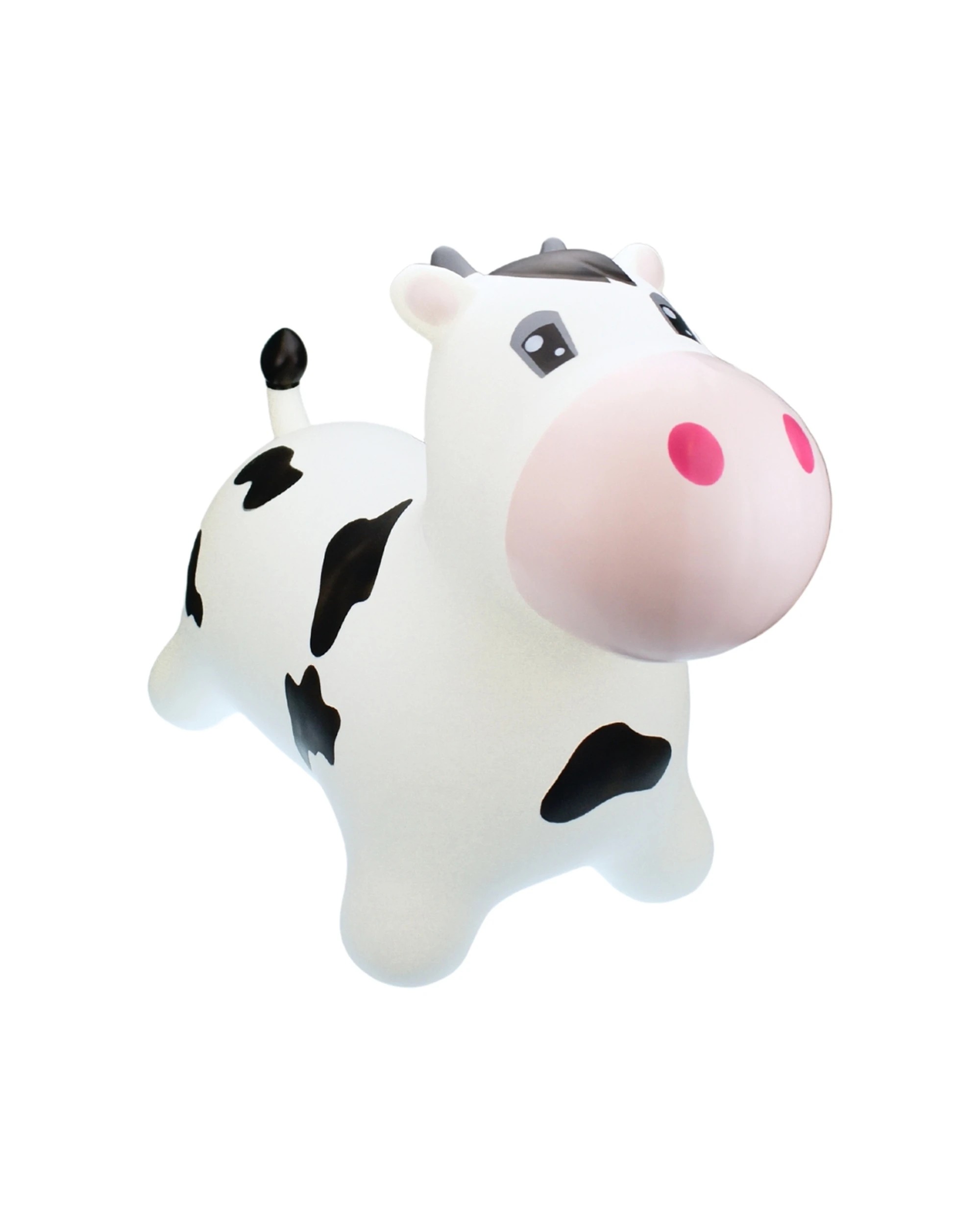 1 Kaper Kidz Bouncy Rider Moo Moo The Cow Ride On Bouncer Toy 12 Months Plus - White, 1 of 6