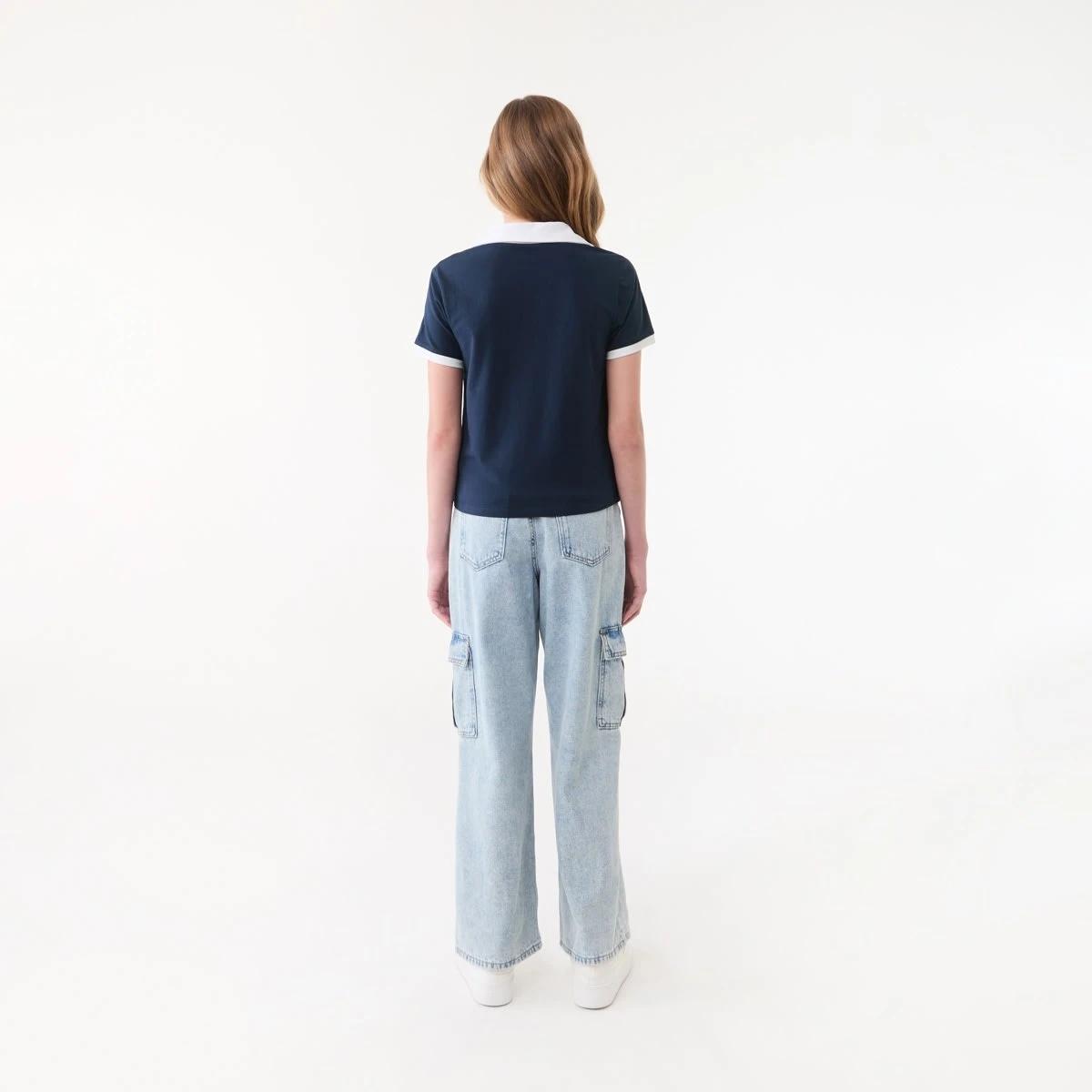 6 Polo T-shirt BLUE 02 STARS, 6 of 6