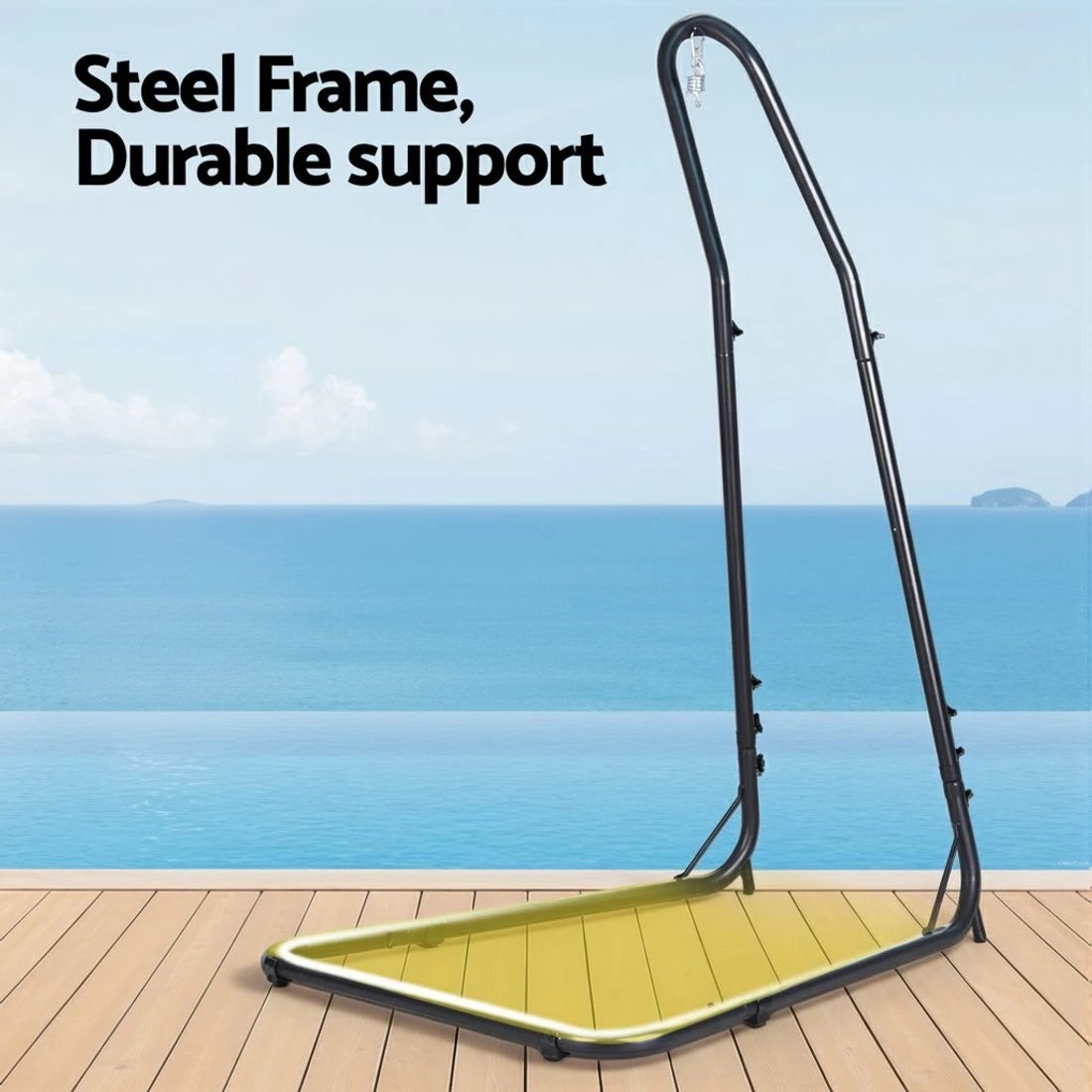 5 Gardeon Hammock Chair with Heavy Duty Steel - Multi, 5 of 6