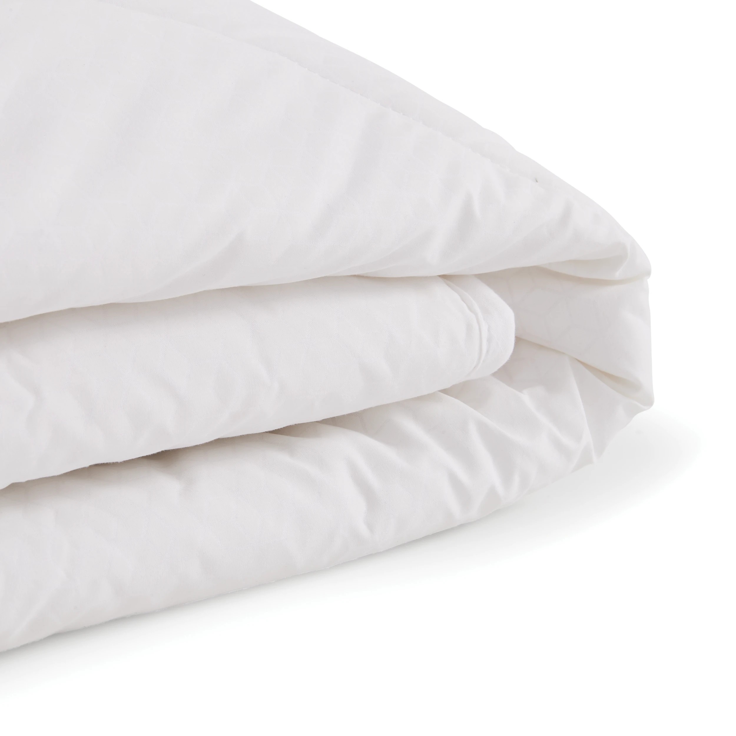 4 Temperature Regulating Quilt - King Bed, White, 4 of 7