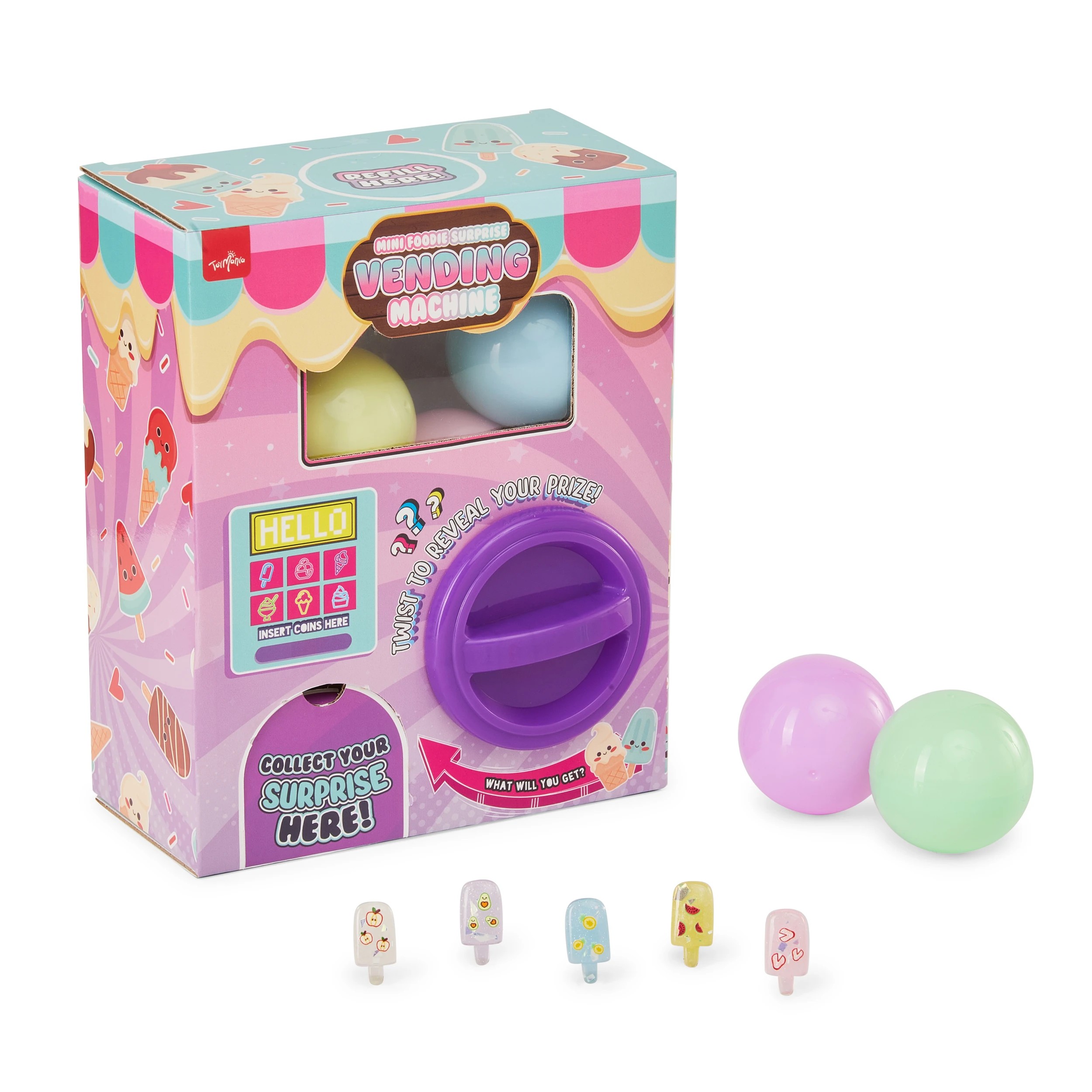 5 ToyMania Mini Vending Machine - Assorted, 5 of 5